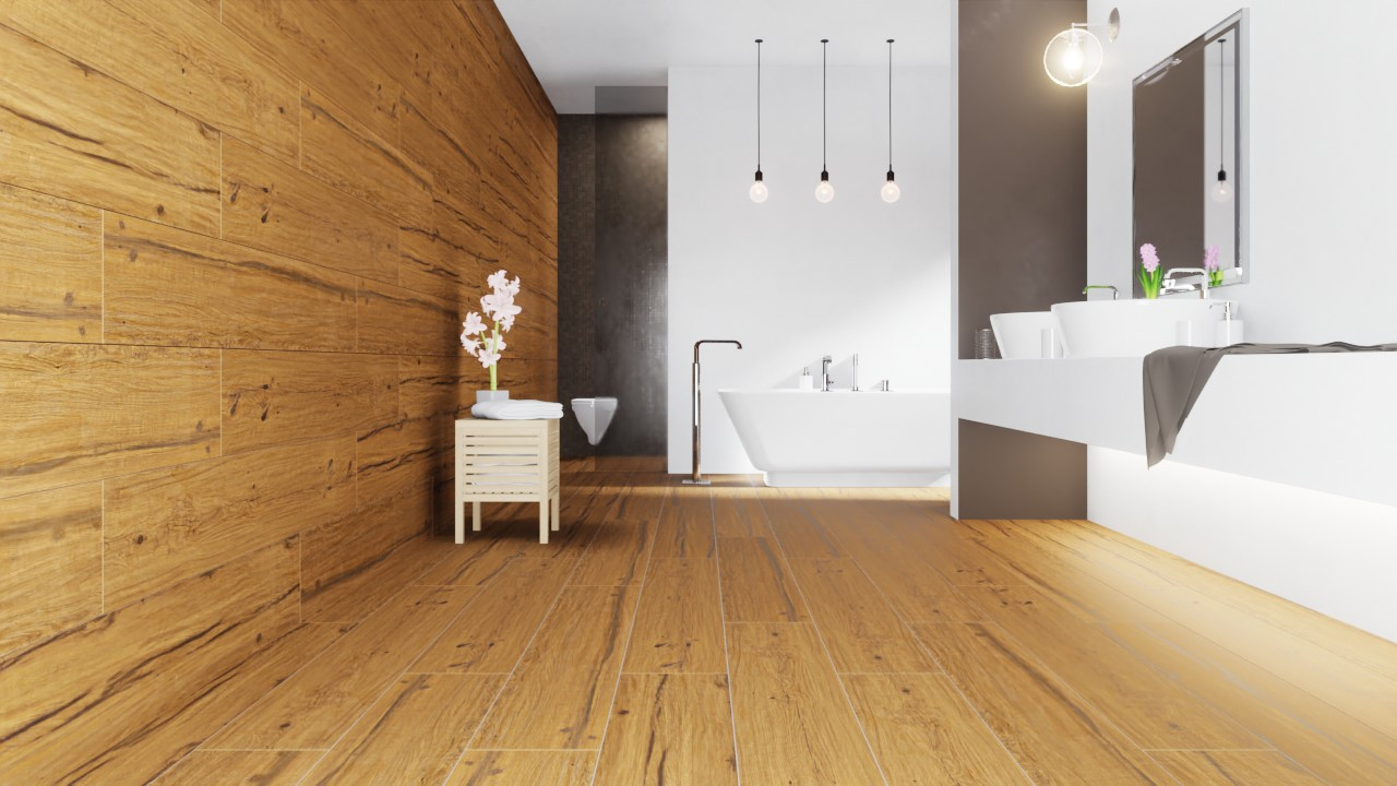 Boden Und Wandfliesen Walnut Matt Treverklife 25 X 150 Cm