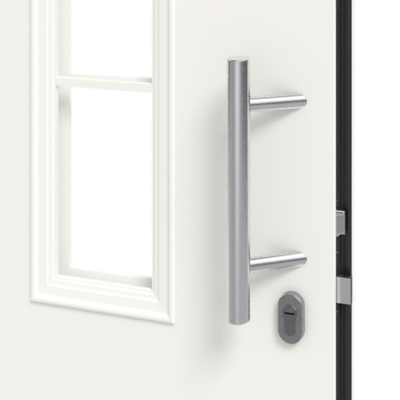 Motiv 400 Stahl Aluminium Haustur Thermo46 Mit Glasausschnitt Hormann Deinetuer At