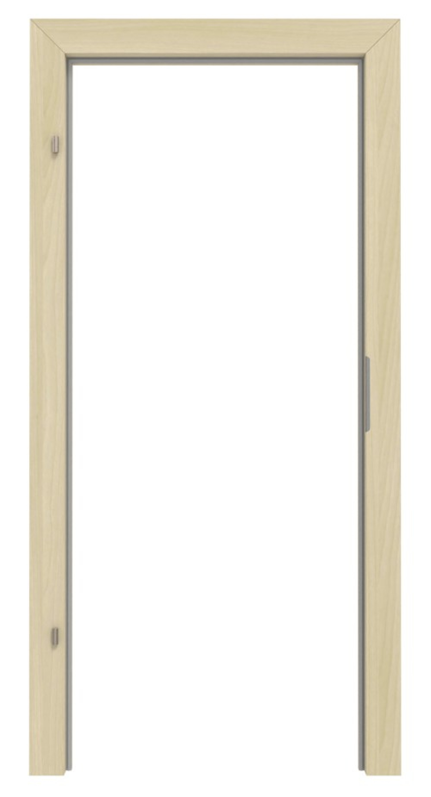 SCHÖRGHUBER Blendrahmen für Objekt-Wohnungseingangstüren 4301-60 Platin Beech Resopal
