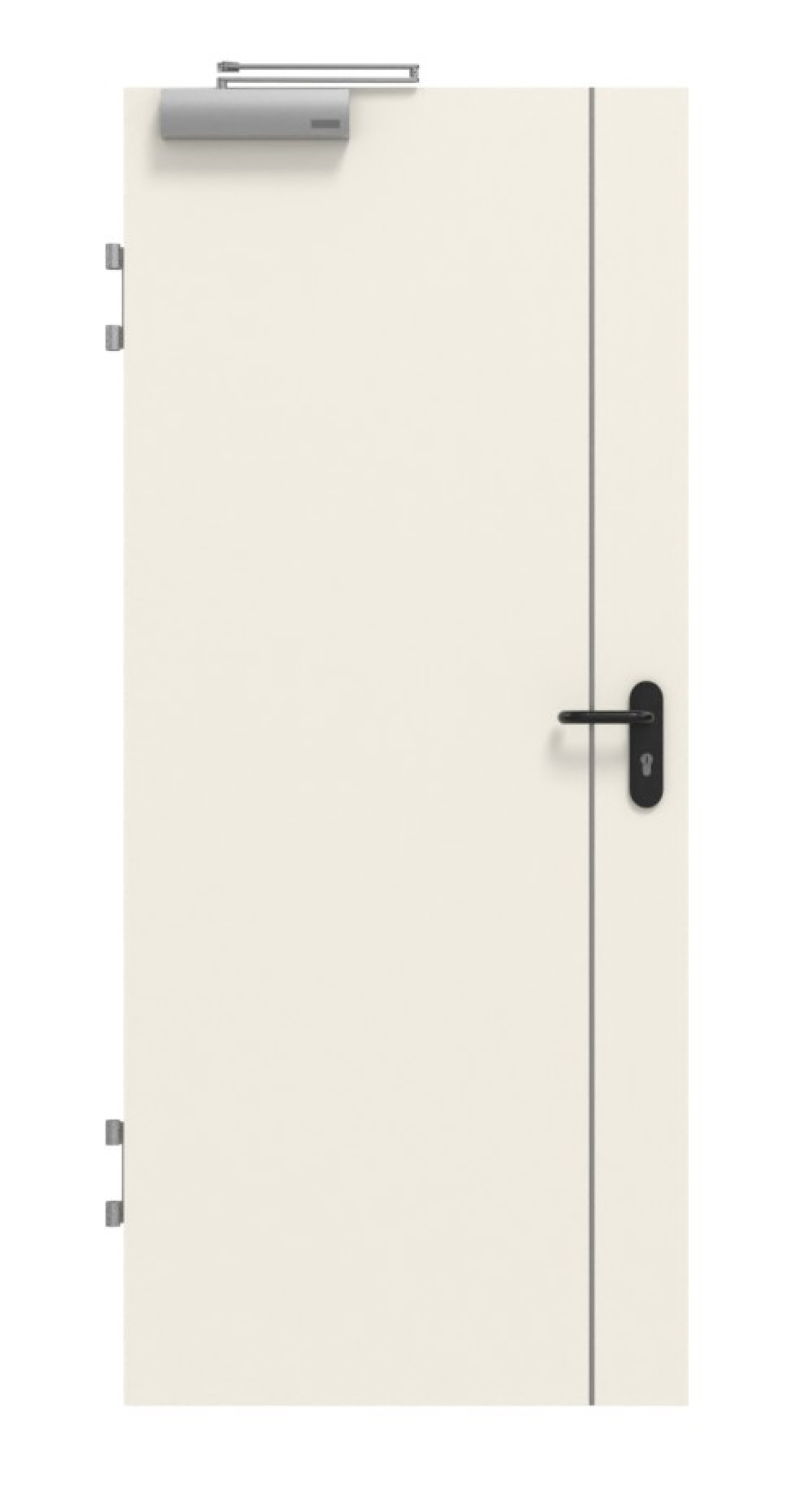 GARANT Brandschutztür T30 Aura 850 Weißlack