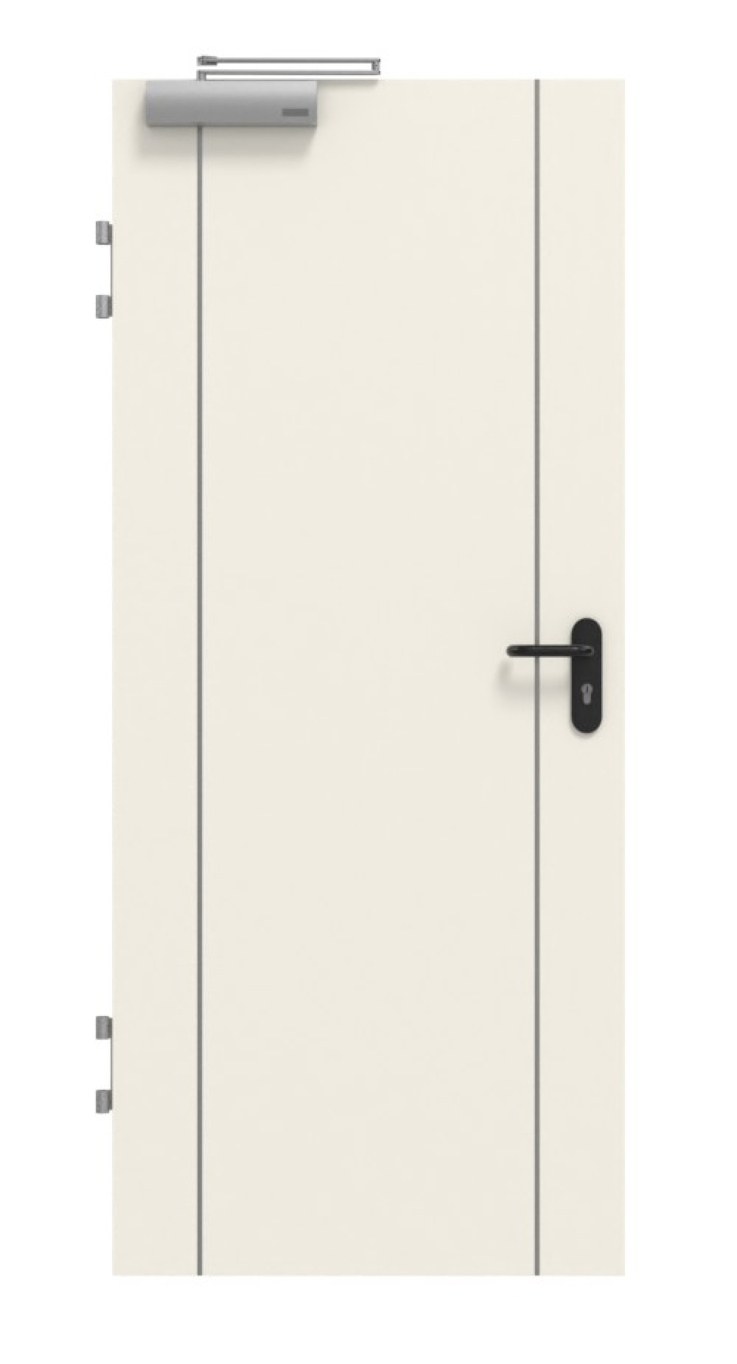GARANT Brandschutztür T30 Aura 851 Weißlack