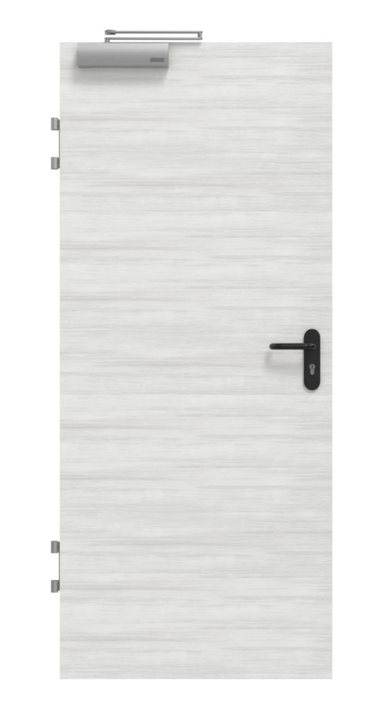 GARANT Brandschutztür T30 Quer Authentic Grigio GCK08