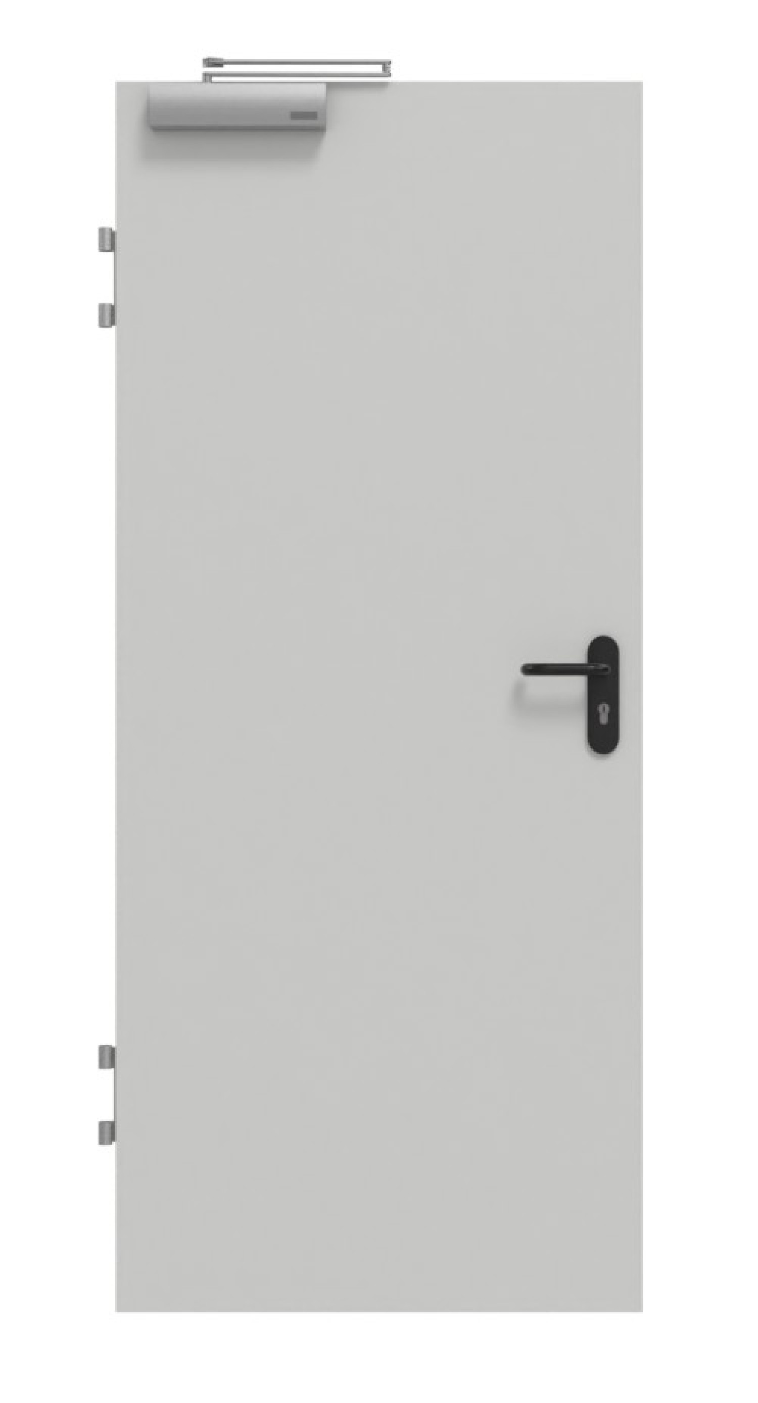 GARANT Brandschutztür T30 Dove Grey D92-60 Resopal