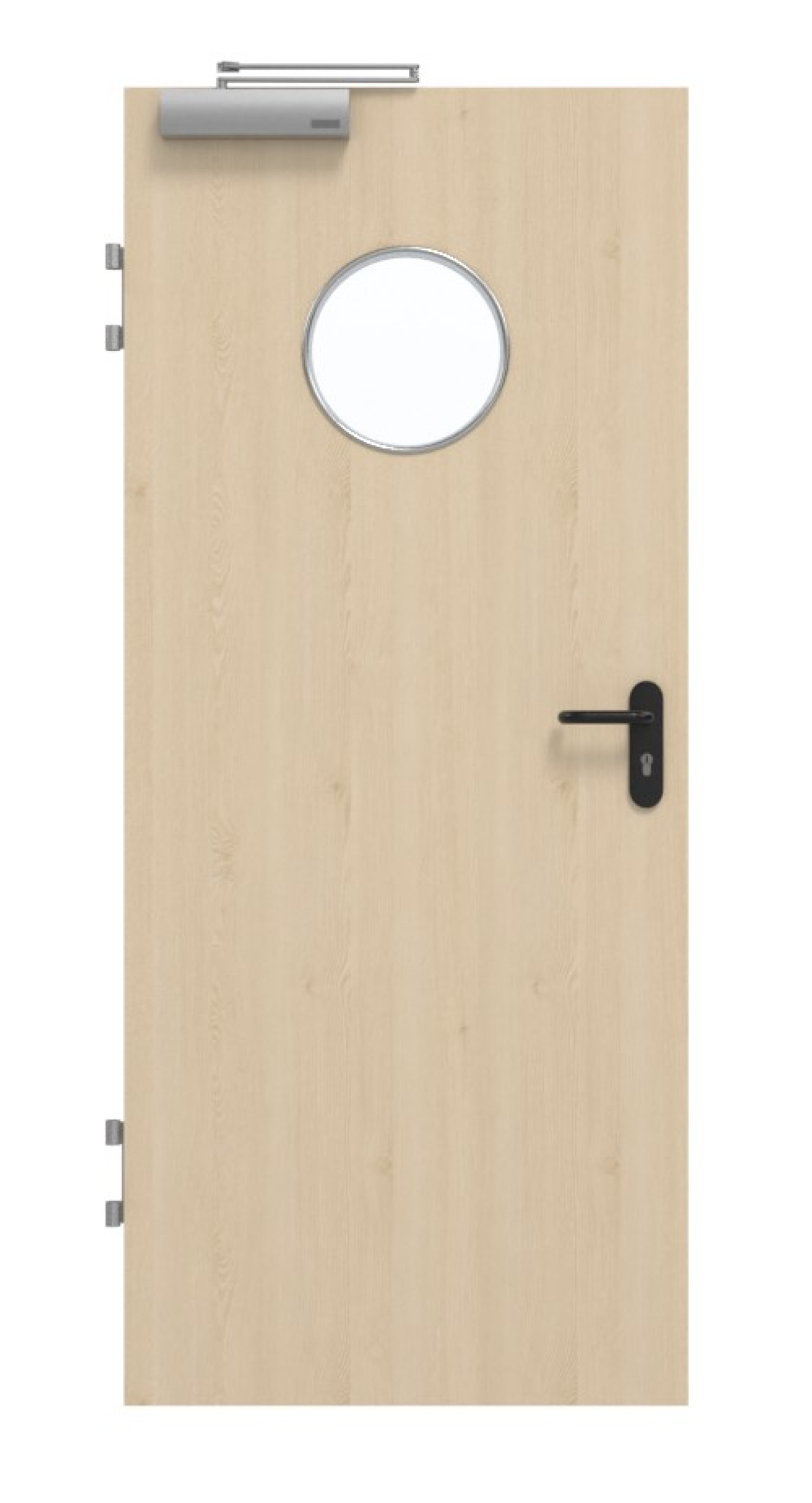 GARANT Brandschutztür T30 Authentic Sand CePaL mit Lichtausschnitt LA-12