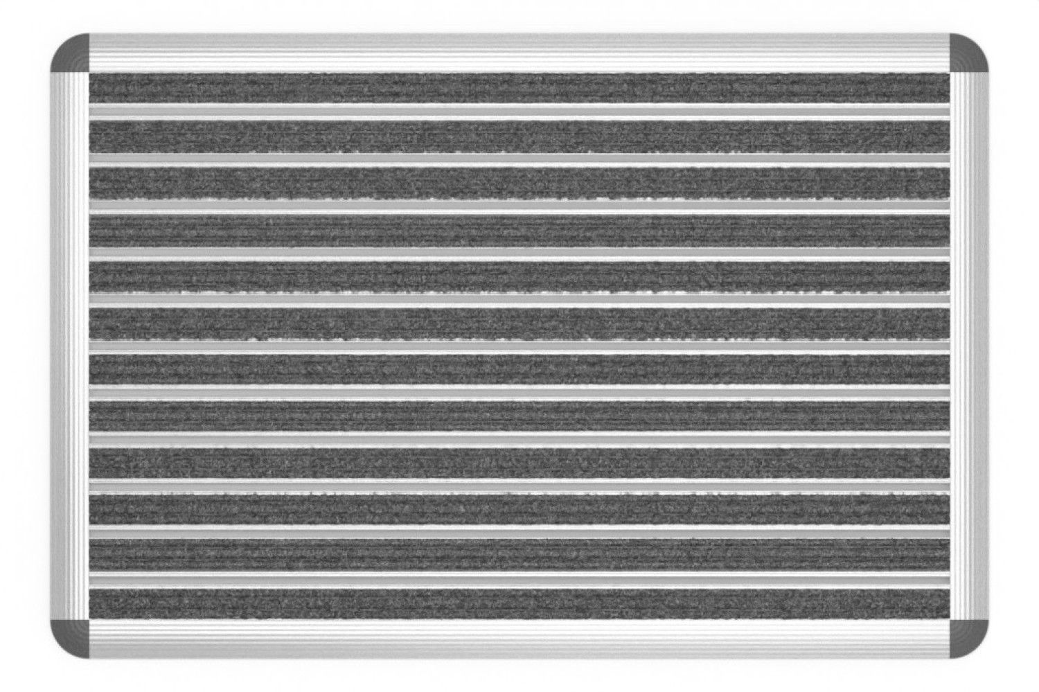 ENTRADA Schuhabtreter HOME Rips T05PP grau 75 x 50 cm