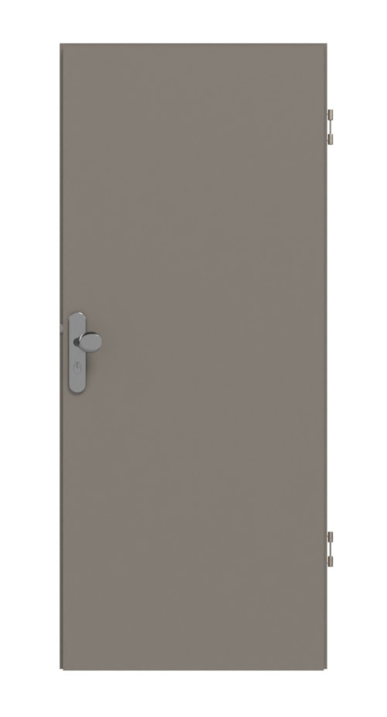 HÖRMANN Wohnungseingangstür Taupe RAL 7048 Lack ProLine