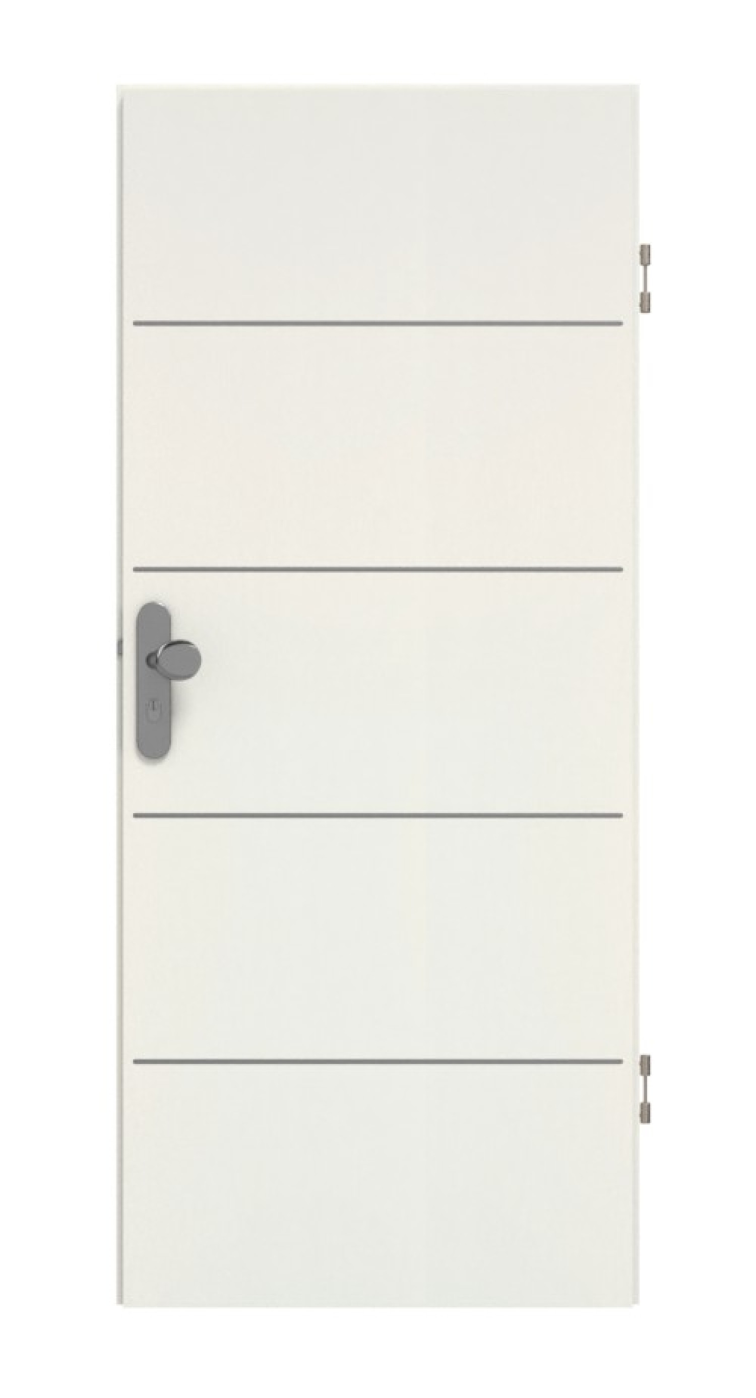 GARANT Wohnungseingangstür Corona 830 Weiß Struktur Premium CePaL