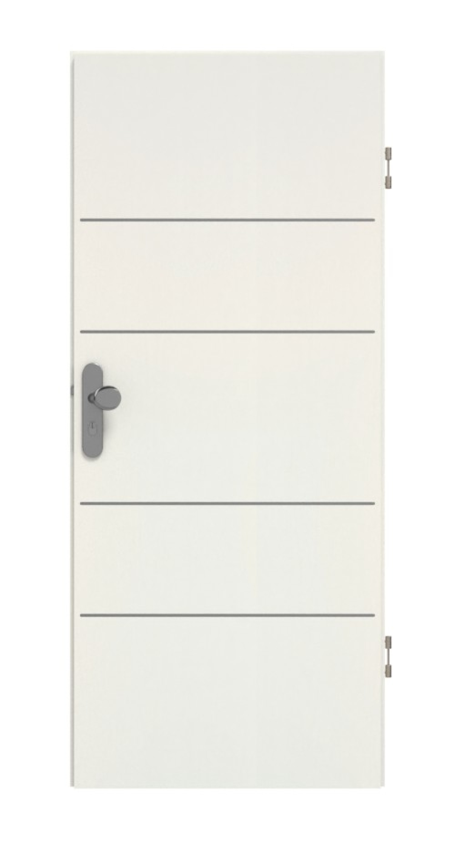GARANT Wohnungseingangstür Corona 833 Weiß Struktur Premium CePaL