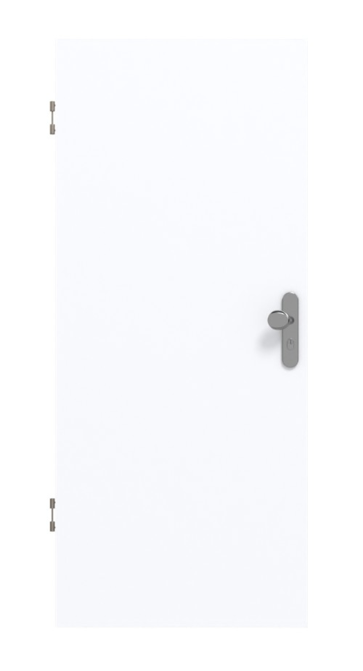 SCHÖRGHUBER Objekt-Wohnungseingangstür Designer White D354-60 Resopal