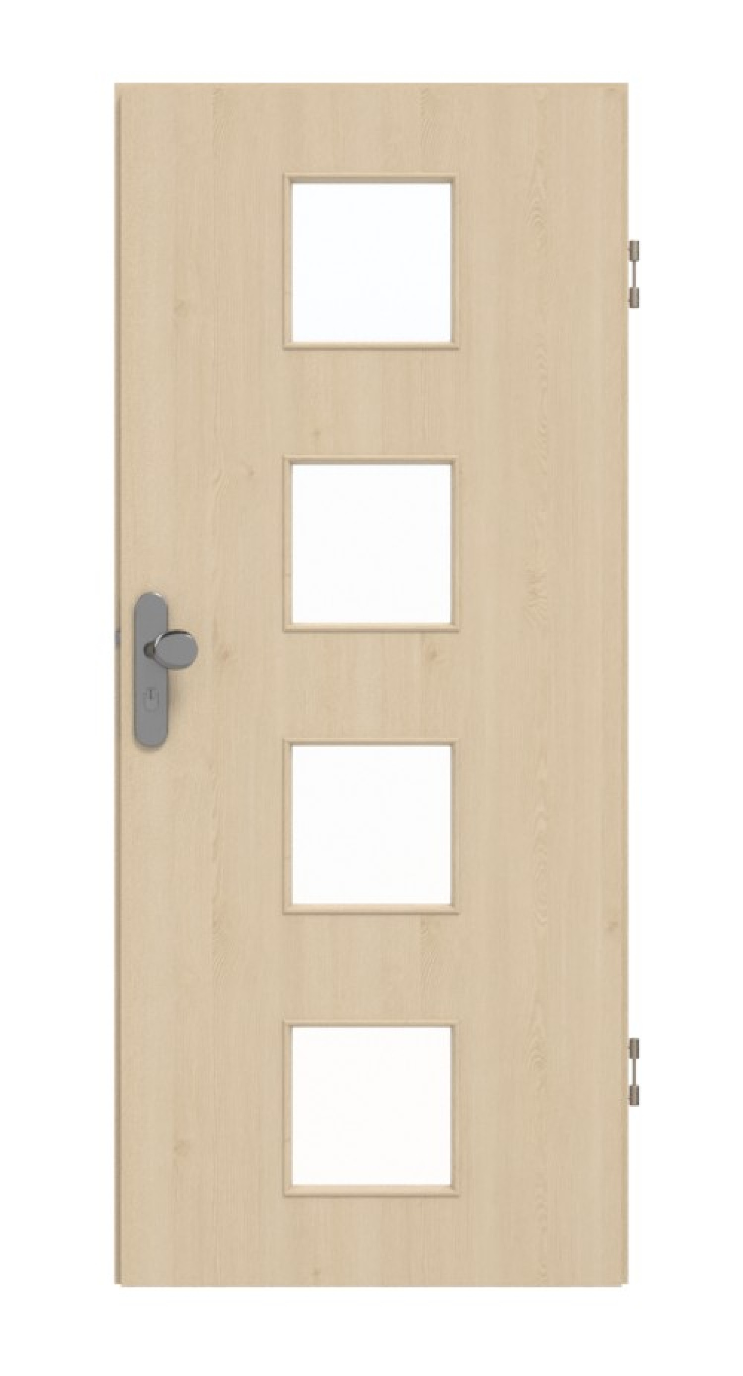 GARANT Wohnungseingangstür Authentic Sand CePaL mit Lichtausschnitt LA-10