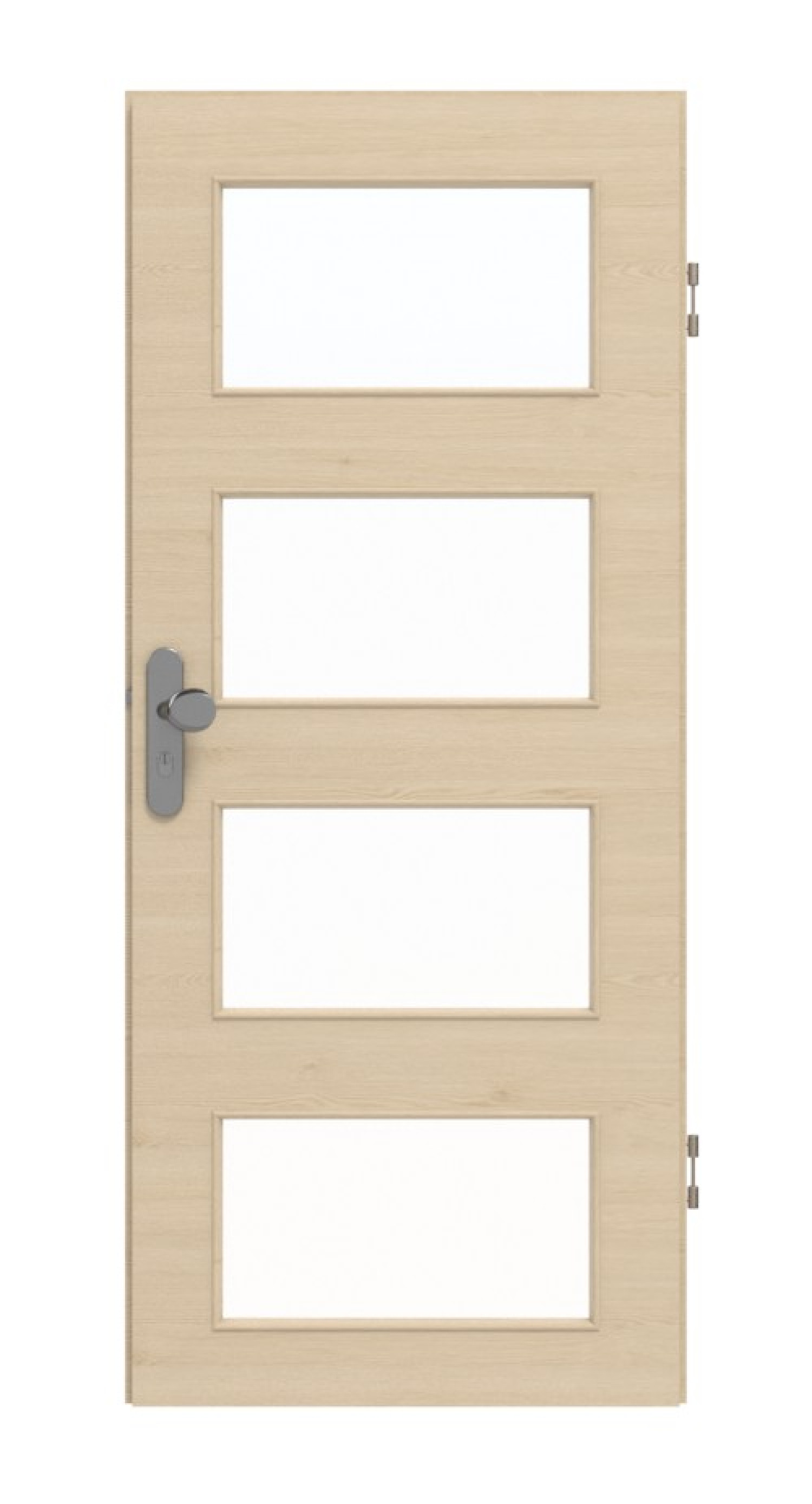 GARANT Wohnungseingangstür Quer Authentic Sand GCK08 mit Lichtausschnitt LA-11