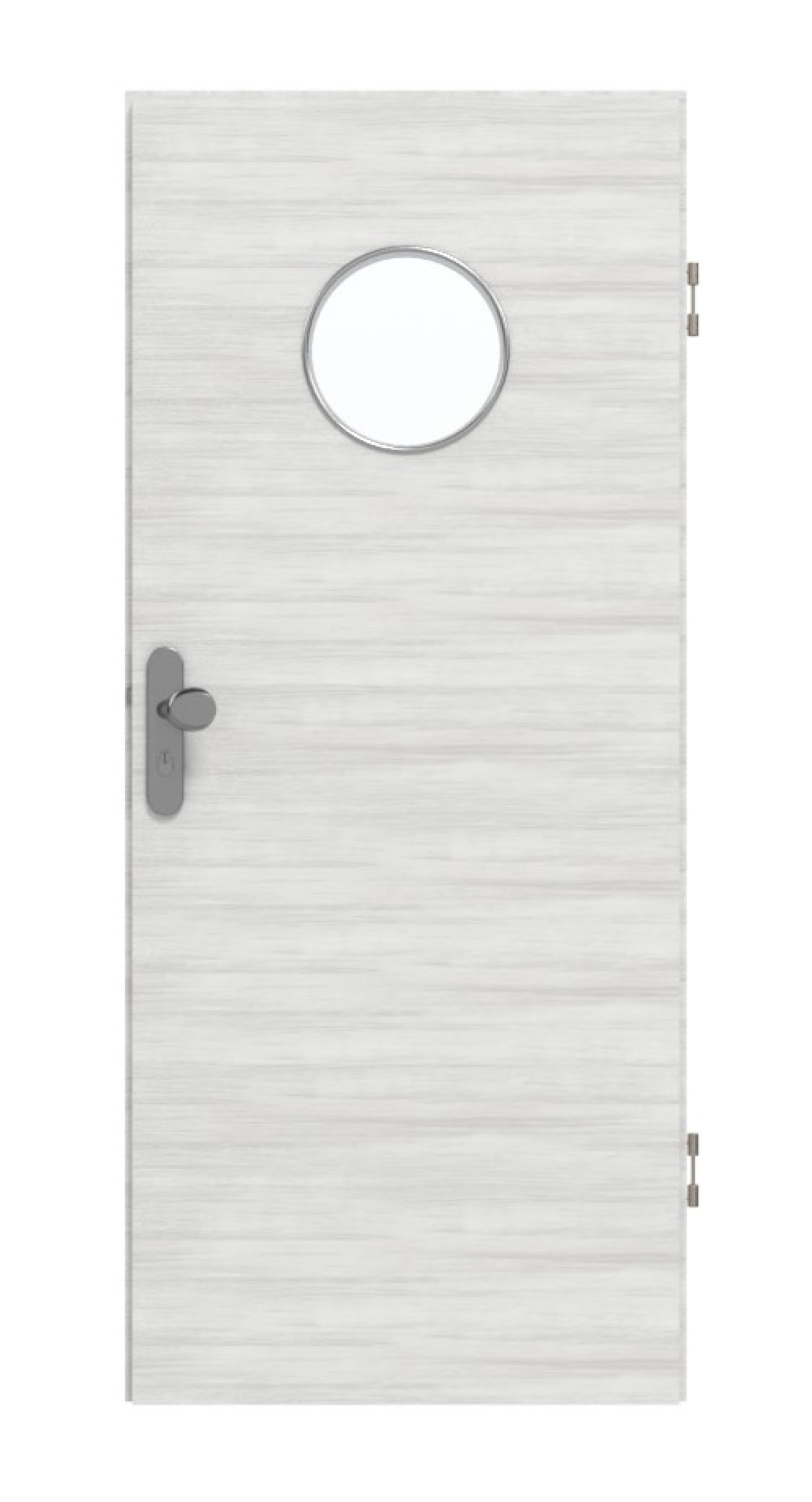 GARANT Wohnungseingangstür Quer Authentic Grigio GCK08 mit Lichtausschnitt LA-12