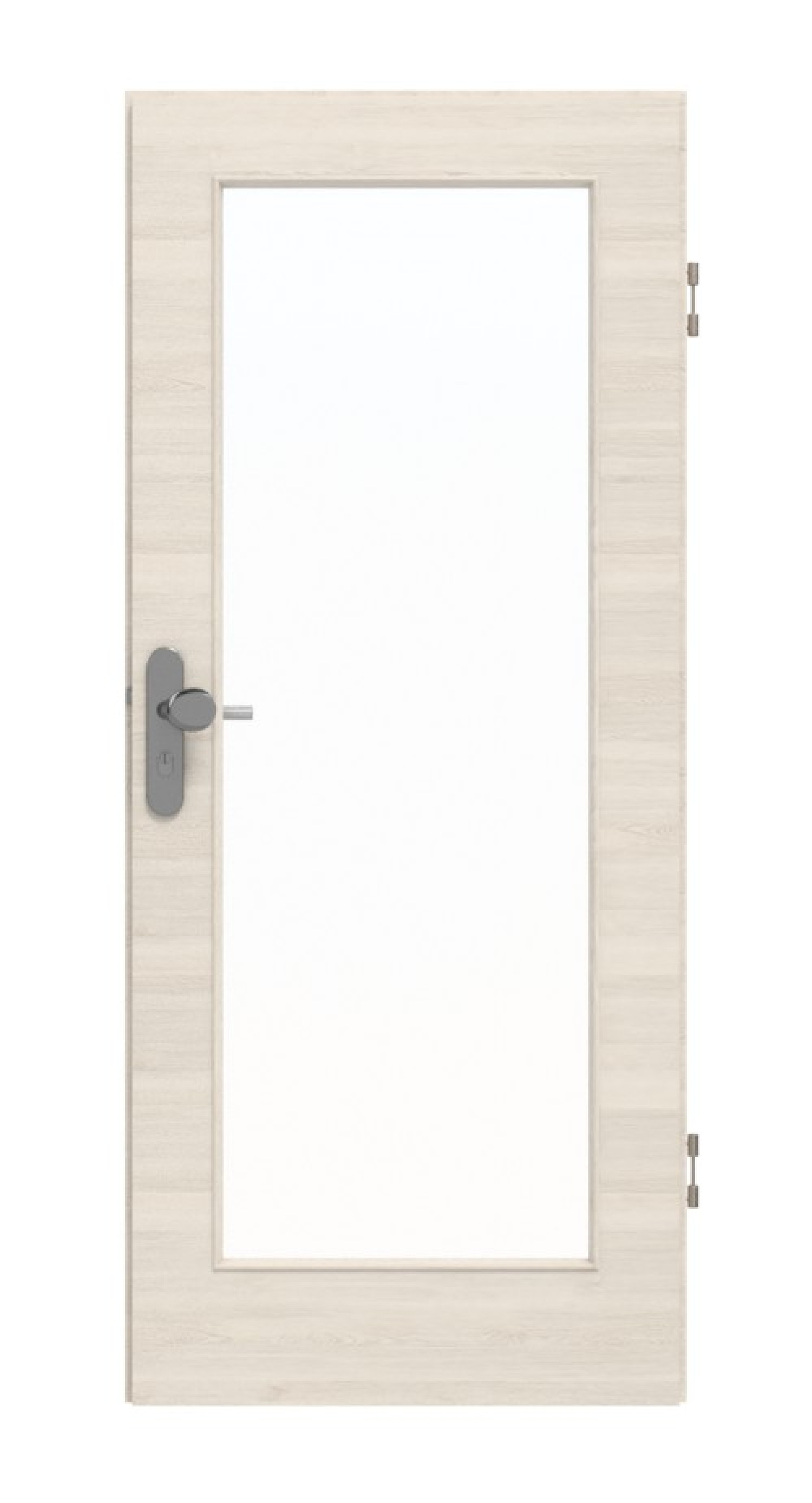 GARANT Wohnungseingangstür Quer Authentic Perl GCK08 mit Lichtausschnitt LA-2