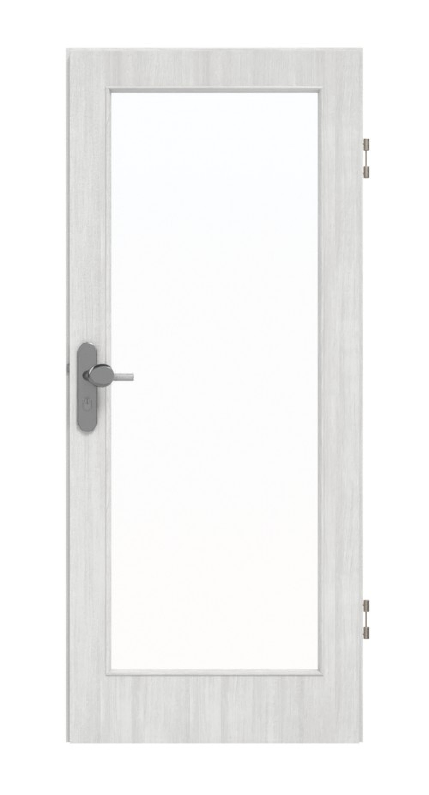 GARANT Wohnungseingangstür Authentic Grigio CePaL mit Lichtausschnitt LA-3