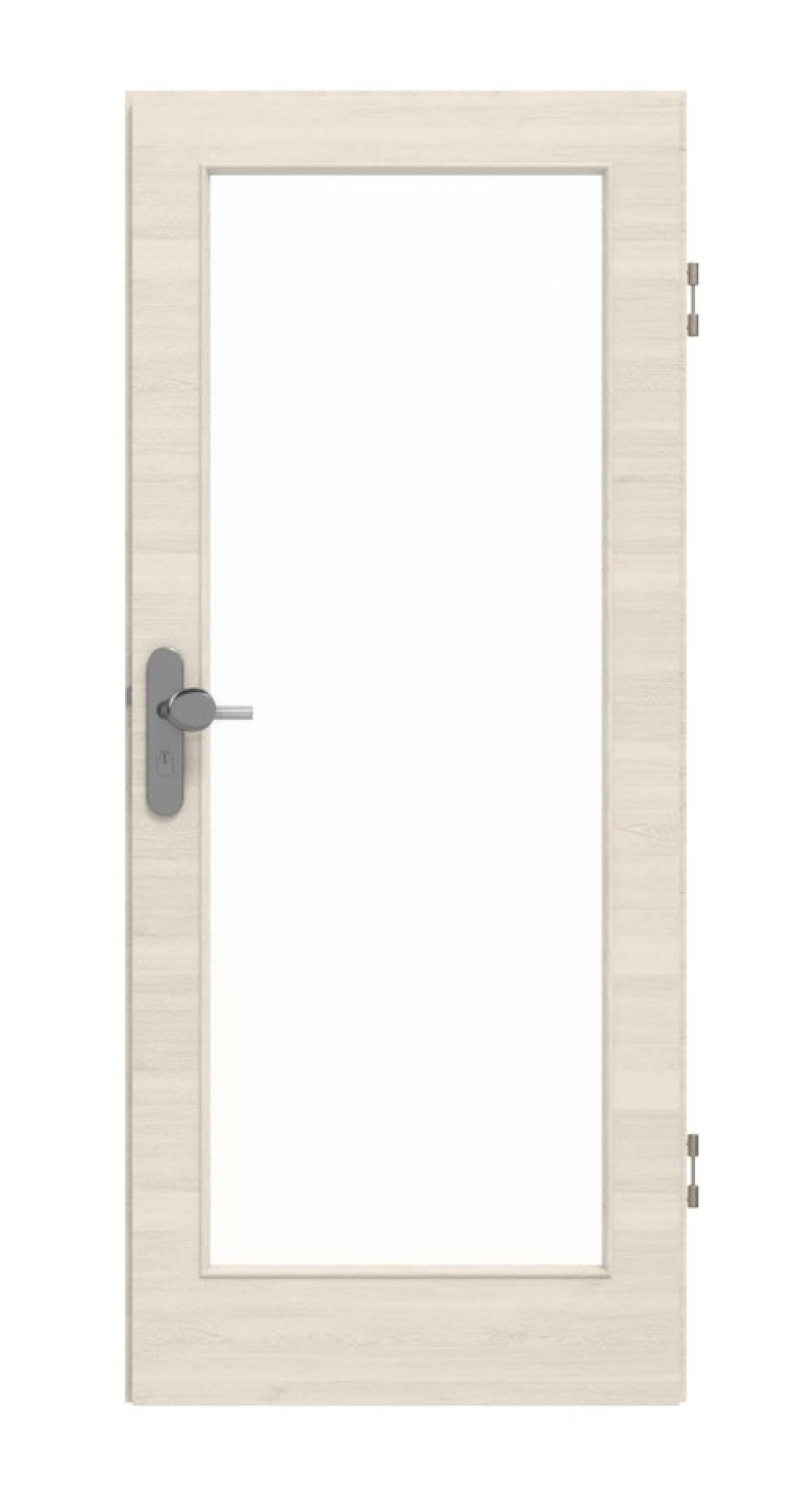 GARANT Wohnungseingangstür Quer Authentic Perl GCK08 mit Lichtausschnitt LA-3
