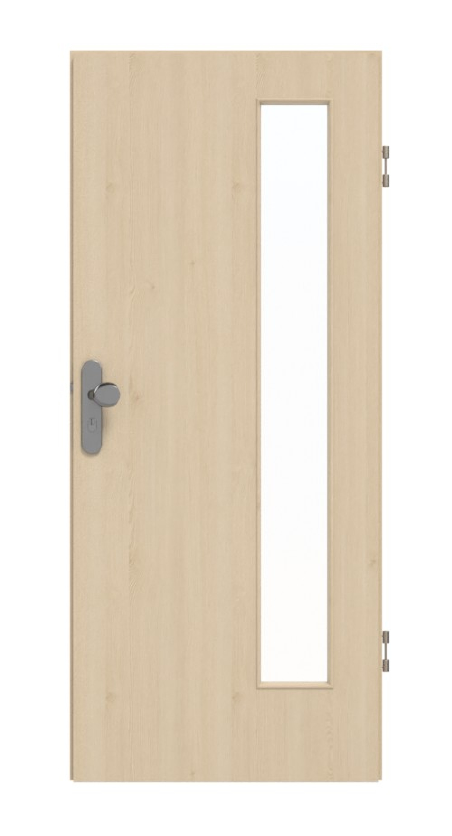 GARANT Wohnungseingangstür Authentic Sand CePaL mit Lichtausschnitt LA-4 bandseitig