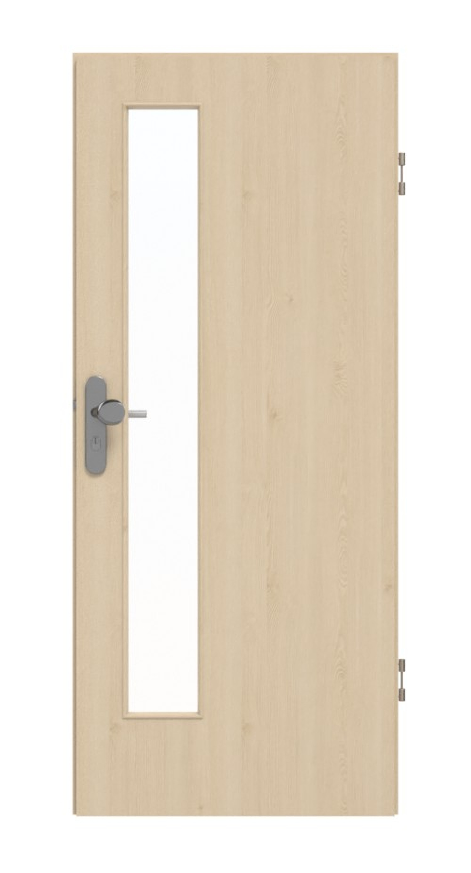 GARANT Wohnungseingangstür Authentic Sand CePaL mit Lichtausschnitt LA-4 schlossseitig