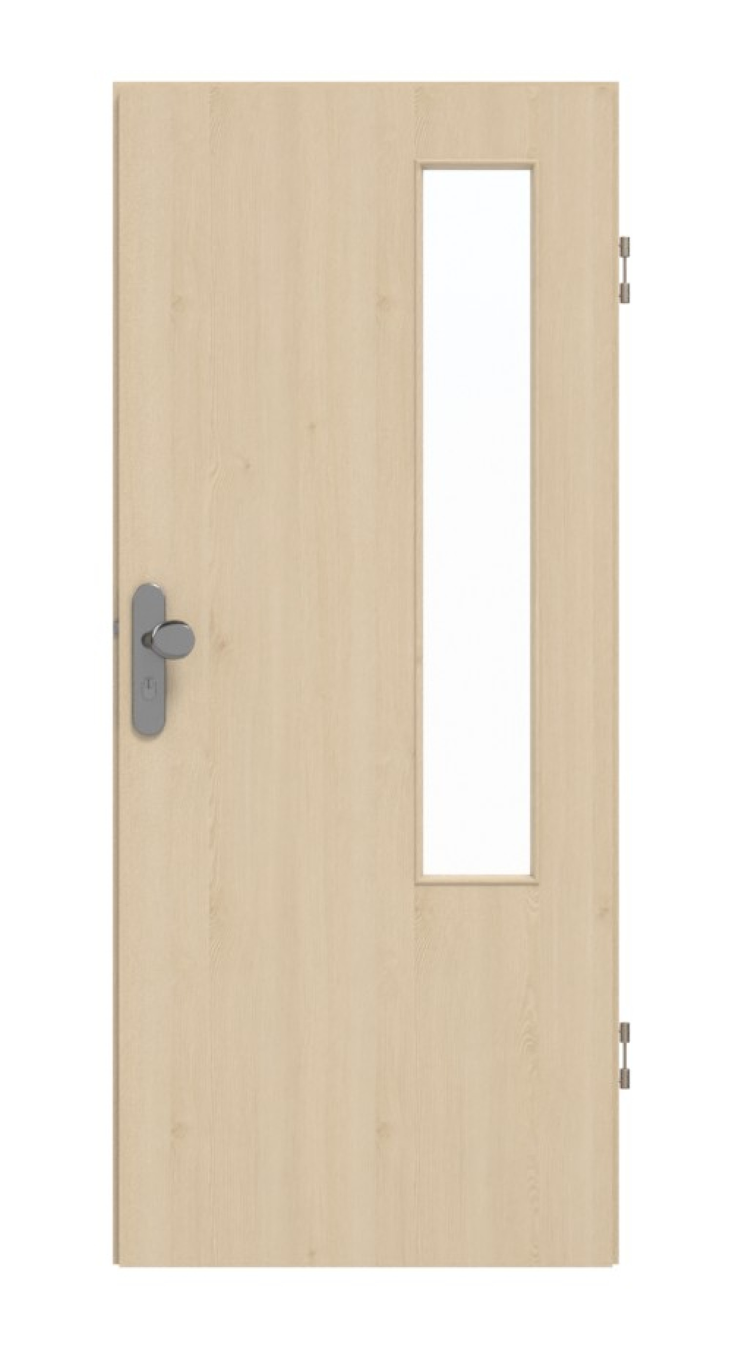 GARANT Wohnungseingangstür Authentic Sand CePaL mit Lichtausschnitt LA-5 bandseitig