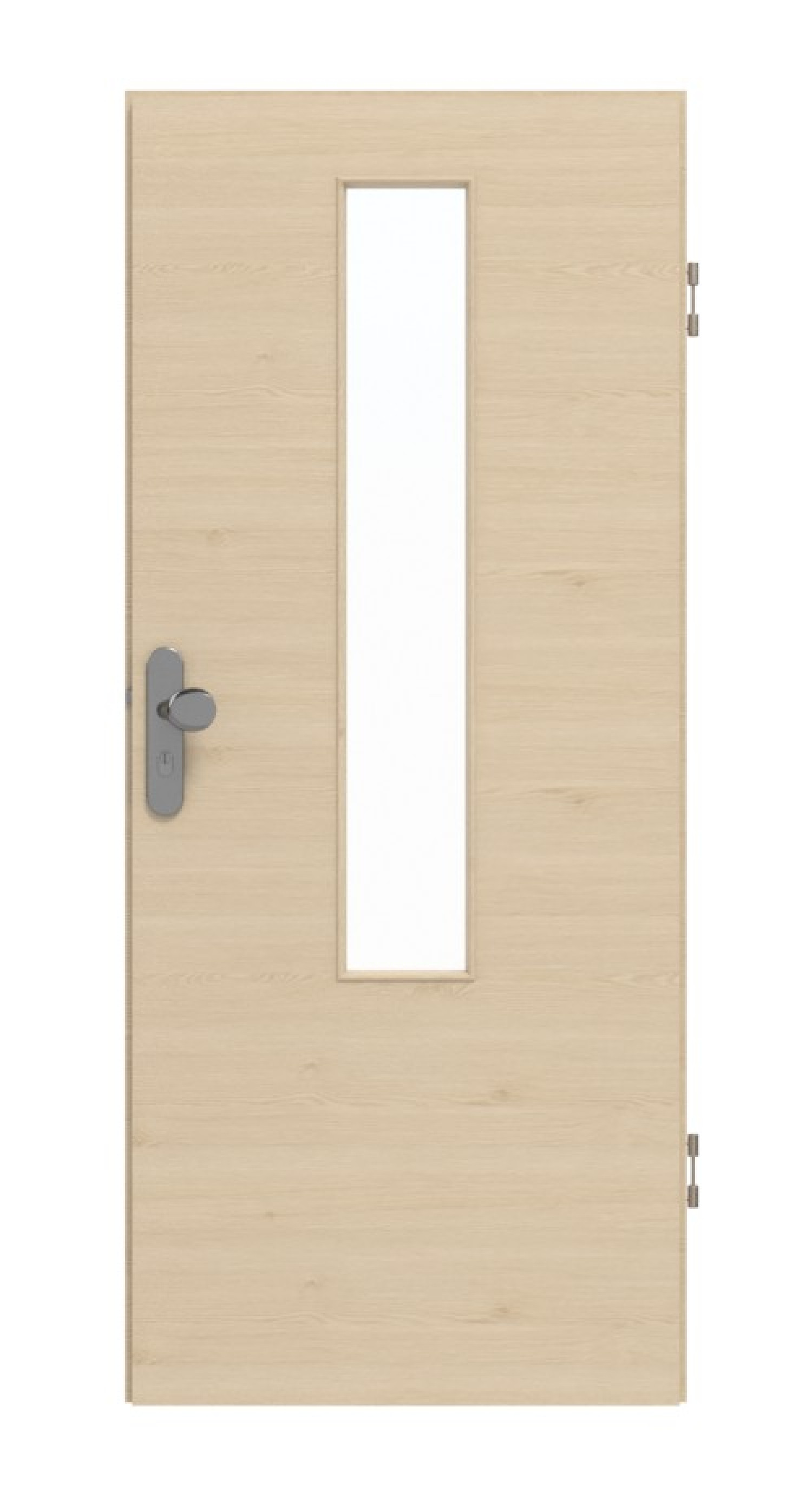 GARANT Wohnungseingangstür Quer Authentic Sand GCK08 mit Lichtausschnitt LA-5 mittig