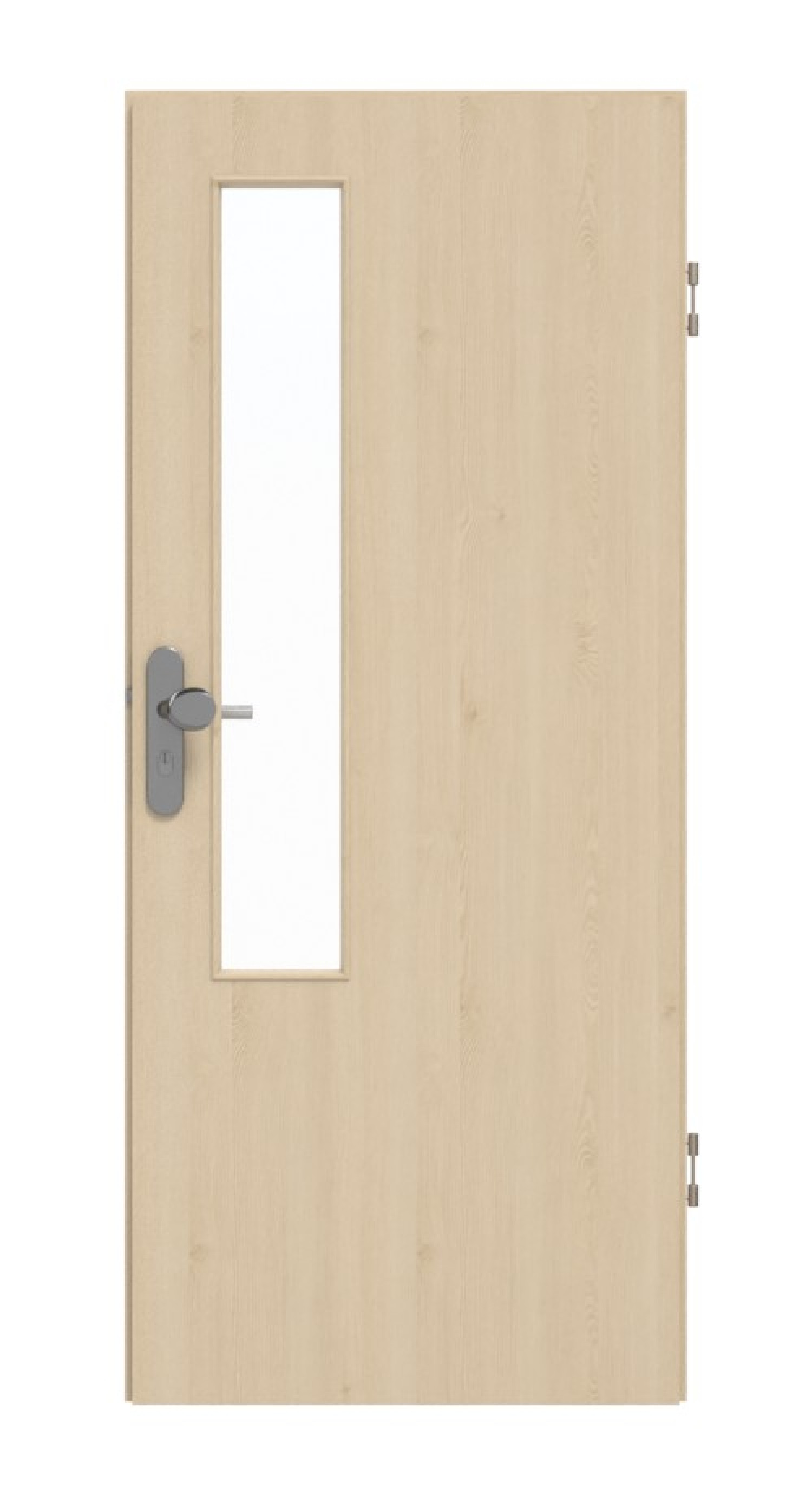 GARANT Wohnungseingangstür Authentic Sand CePaL mit Lichtausschnitt LA-5 schlossseitig