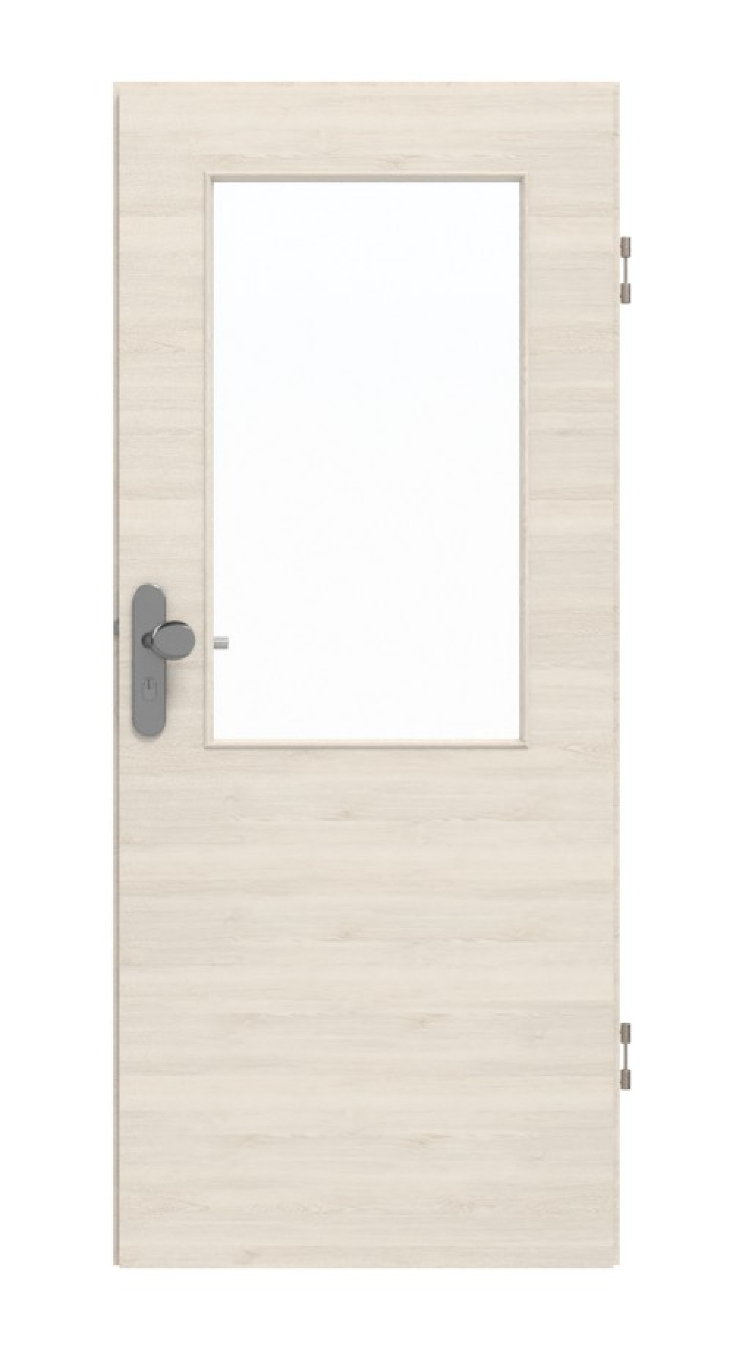 GARANT Wohnungseingangstür Quer Authentic Perl GCK08 mit Lichtausschnitt LA-6