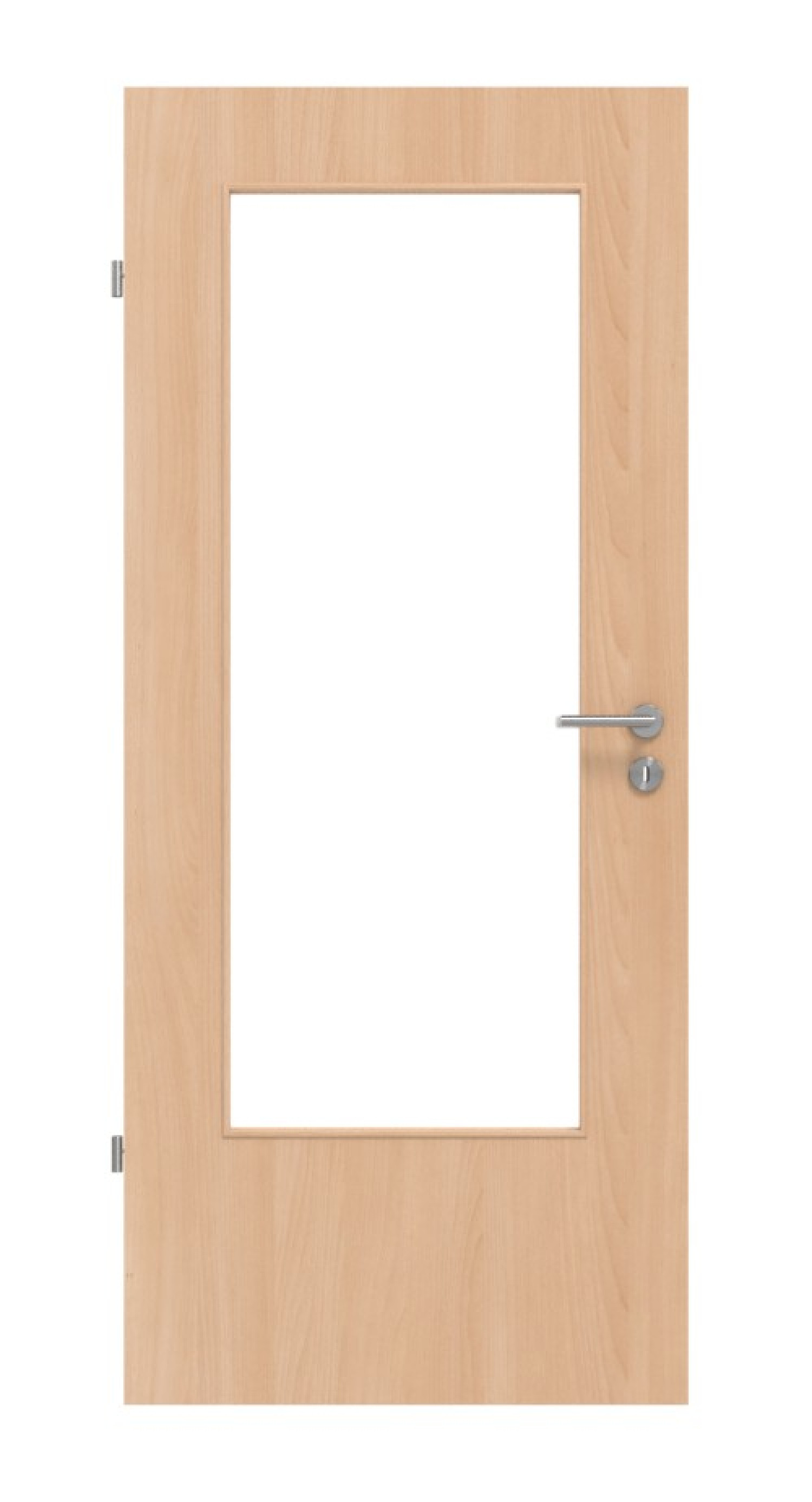 JELD-WEN Feuchtraumtür Cosmo Buche HPL-Urban mit Lichtausschnit LÖ-23