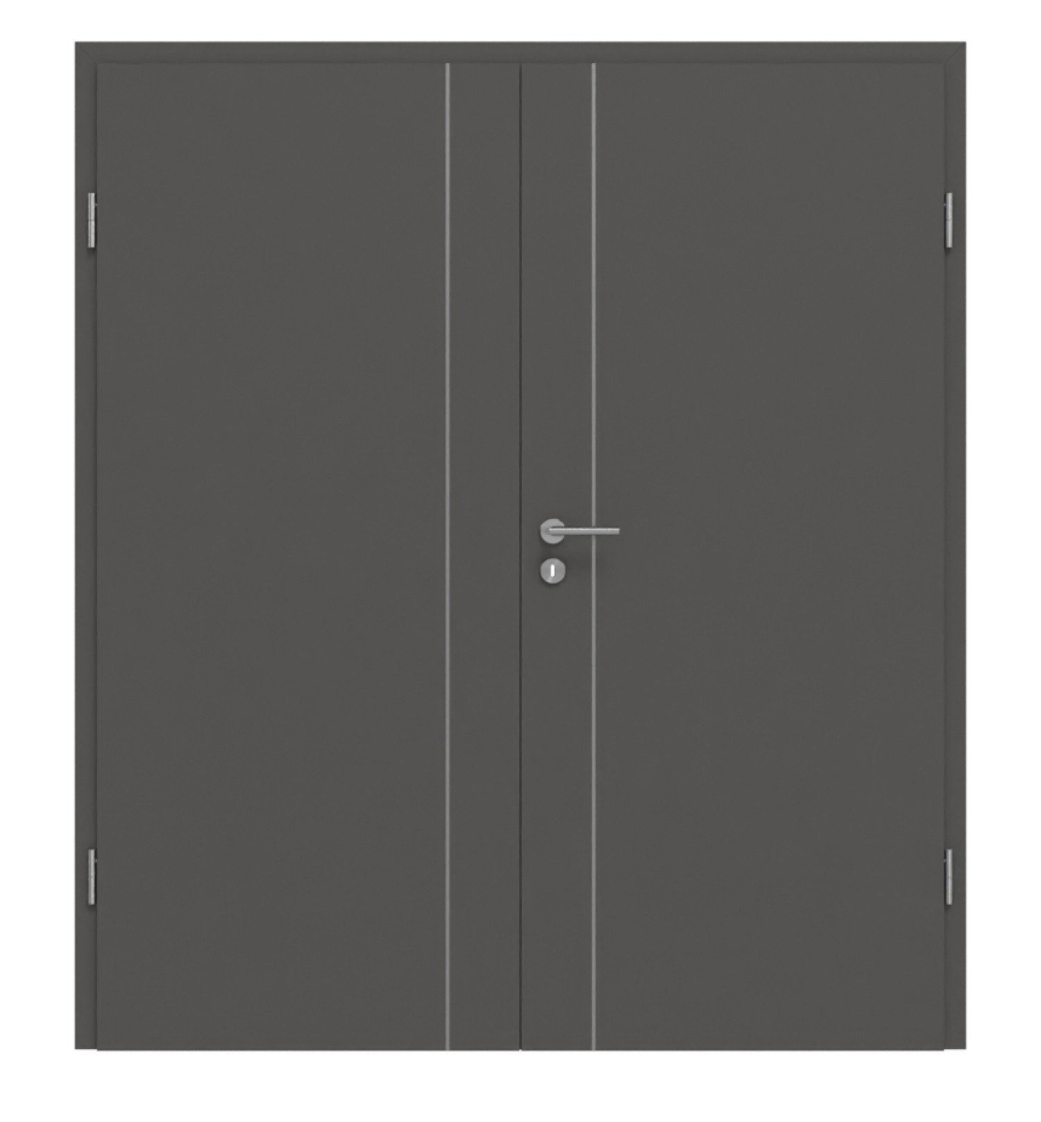 GARANT Doppelflügeltür Corona 850 Ebony CePaL mit Zarge