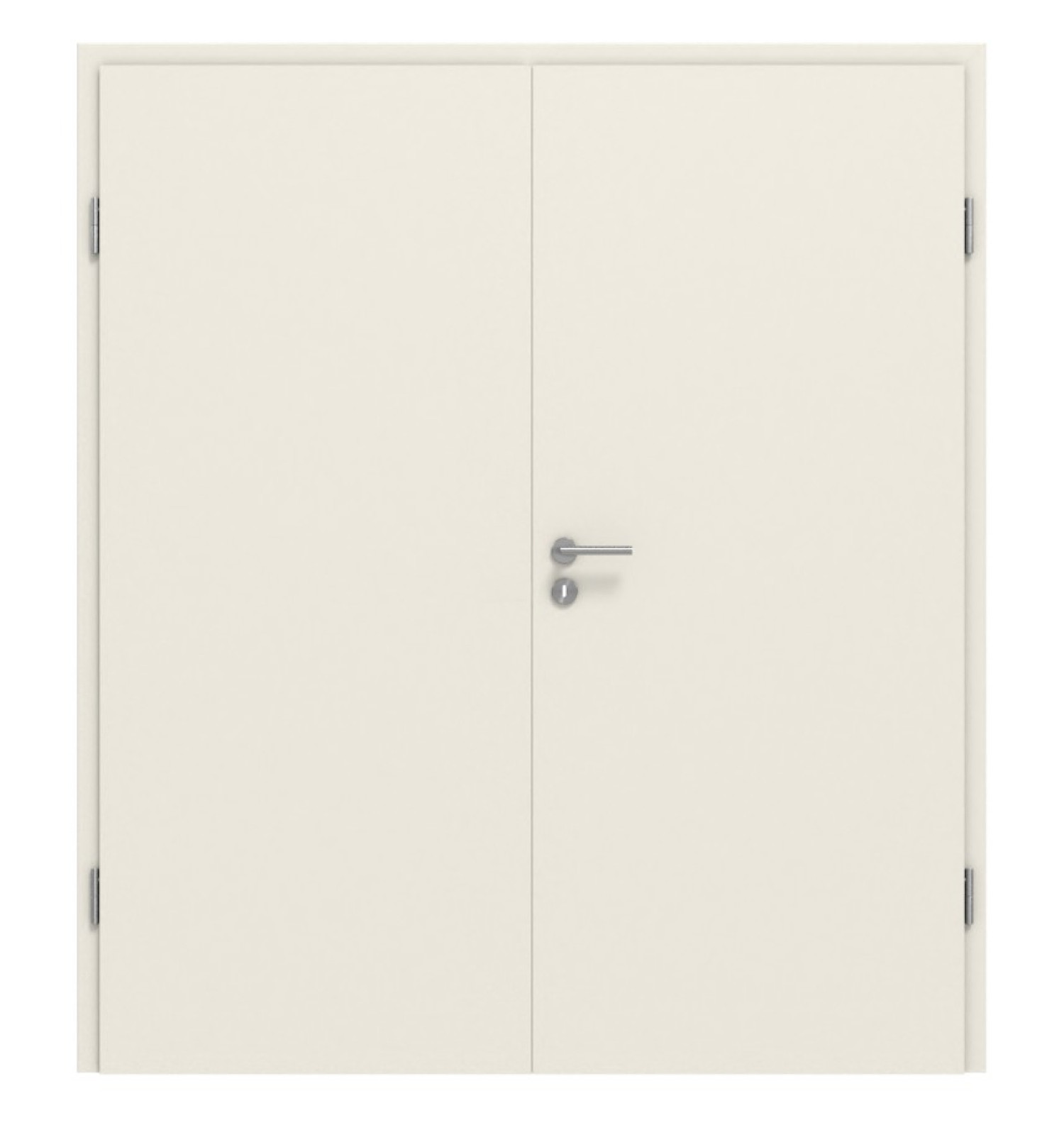 CLASSEN Doppelflügeltür 6.7 Weiß RAL 9010 CPL inkl. Zarge