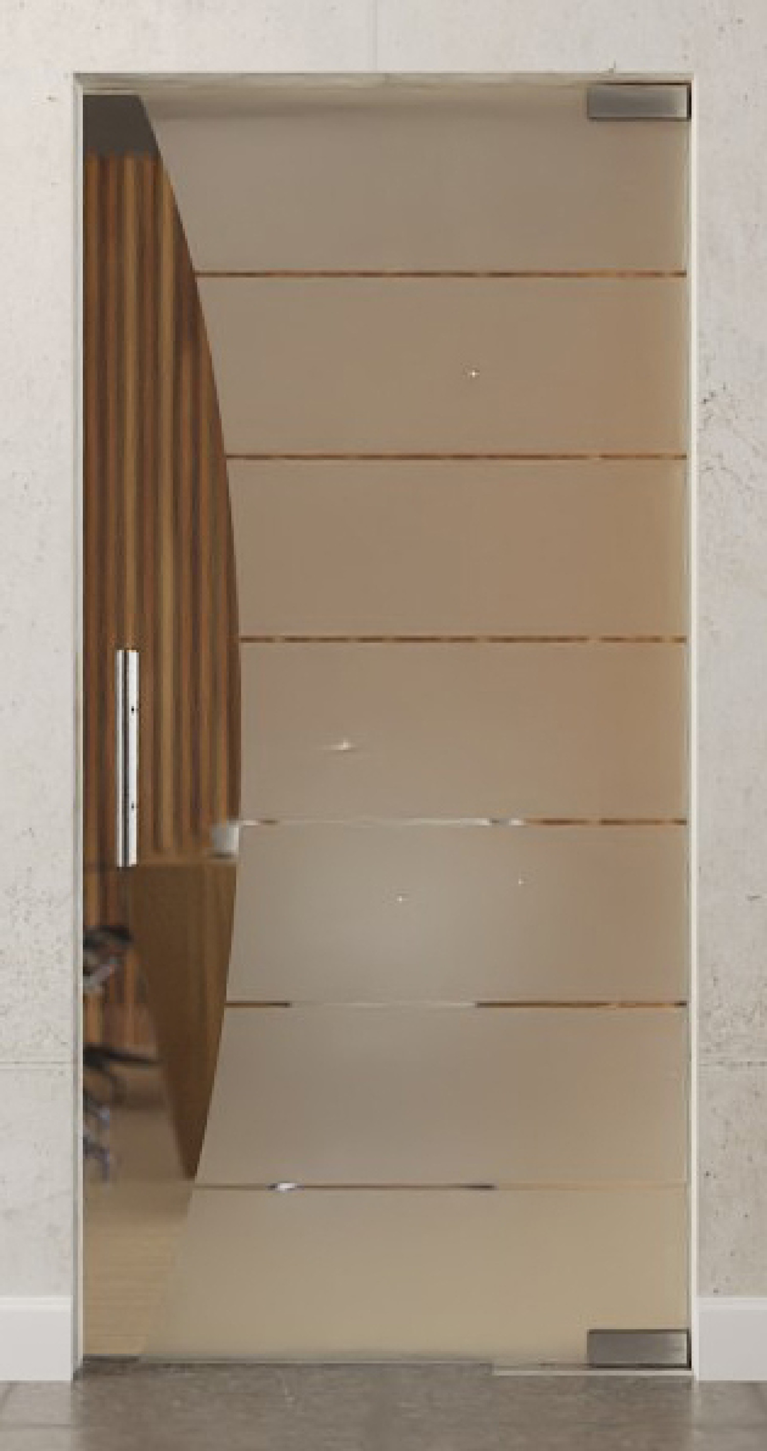Bild von Amara Motiv klar Glaspendeltür DORMA Mundus BTS Variante 1 - Erkelenz