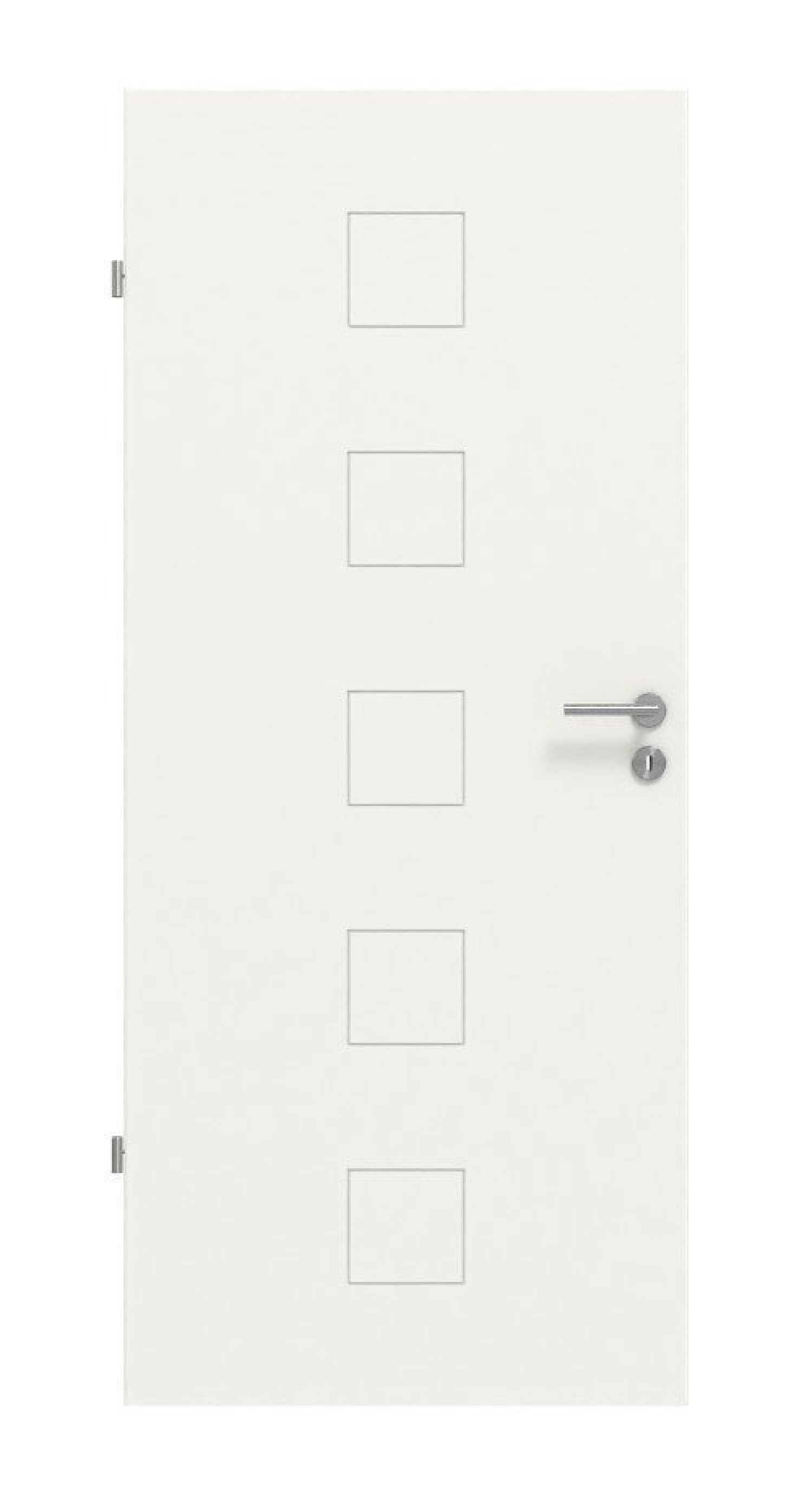 HÖRMANN Innentür Groove 19 Weißlack DesignLine