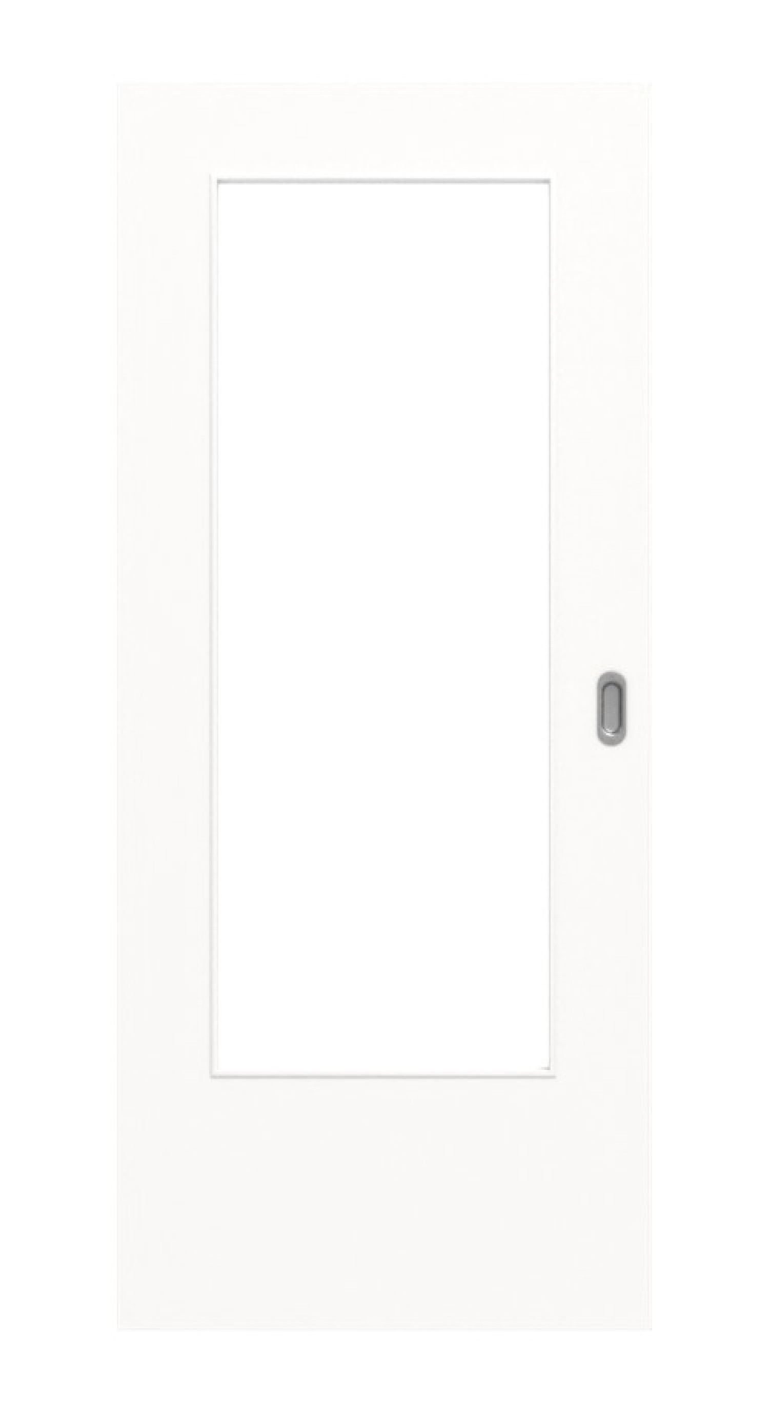 JELD-WEN Nassraum-Schiebetür Cloud HPL-Urban mit Lichtausschnitt LÖ-23