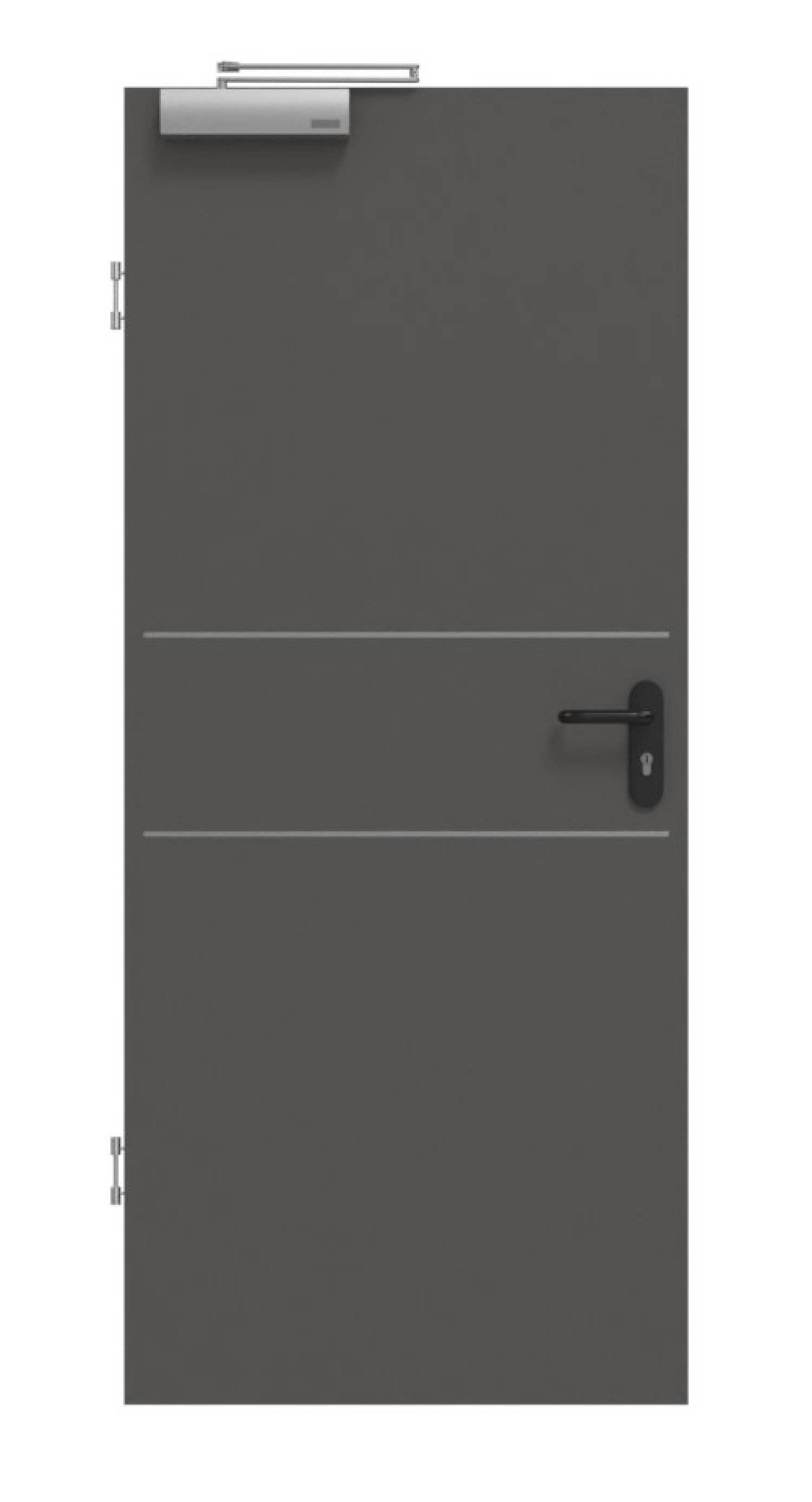 GARANT Rauchschutztür Corona 832 Ebony CePaL