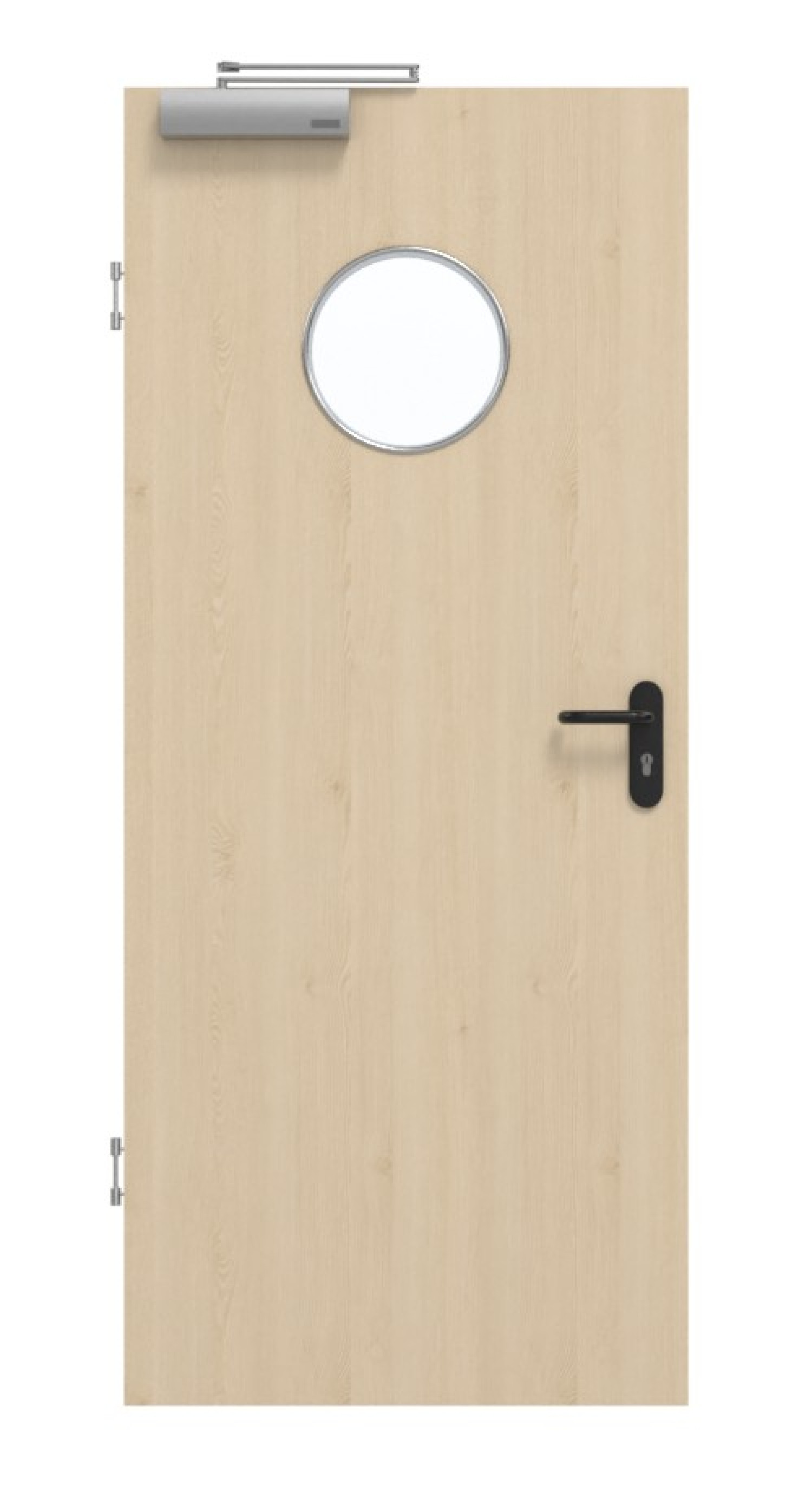 GARANT Rauchschutztür Authentic Sand CePaL mit Lichtausschnitt LA-12