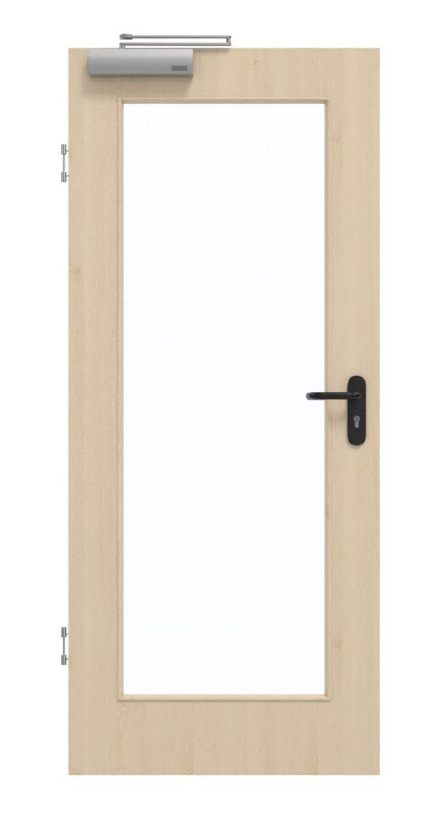GARANT Rauchschutztür Authentic Sand CePaL mit Lichtausschnitt LA-2