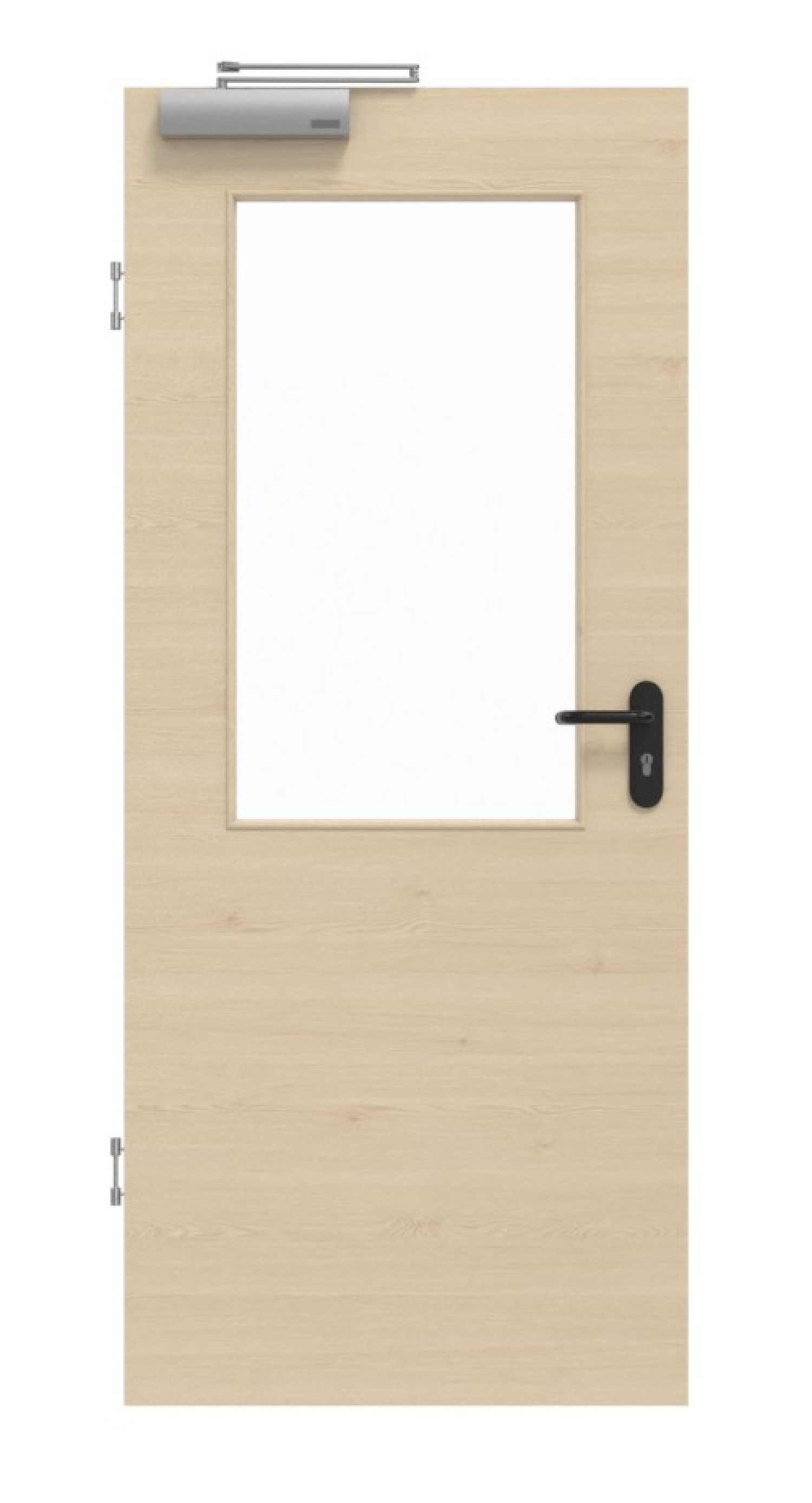 GARANT Rauchschutztür Quer Authentic Sand GCK08 mit Lichtausschnitt LA-6