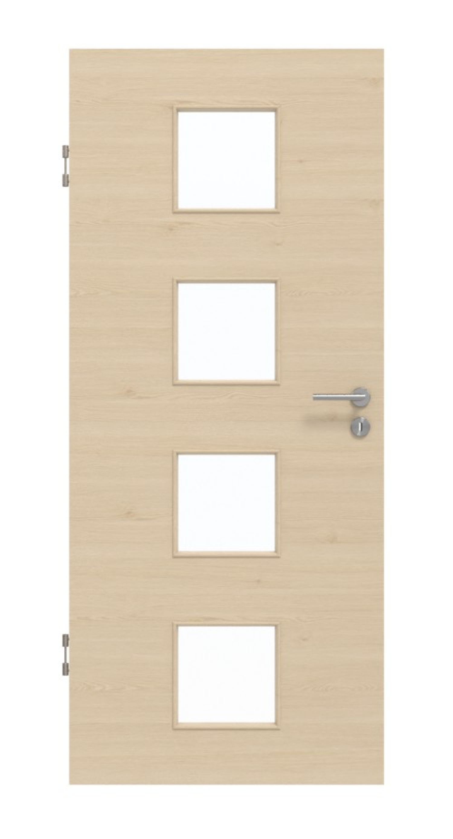 GARANT Schallschutztür Quer Authentic Sand GCK08 mit Lichtausschnitt LA-10