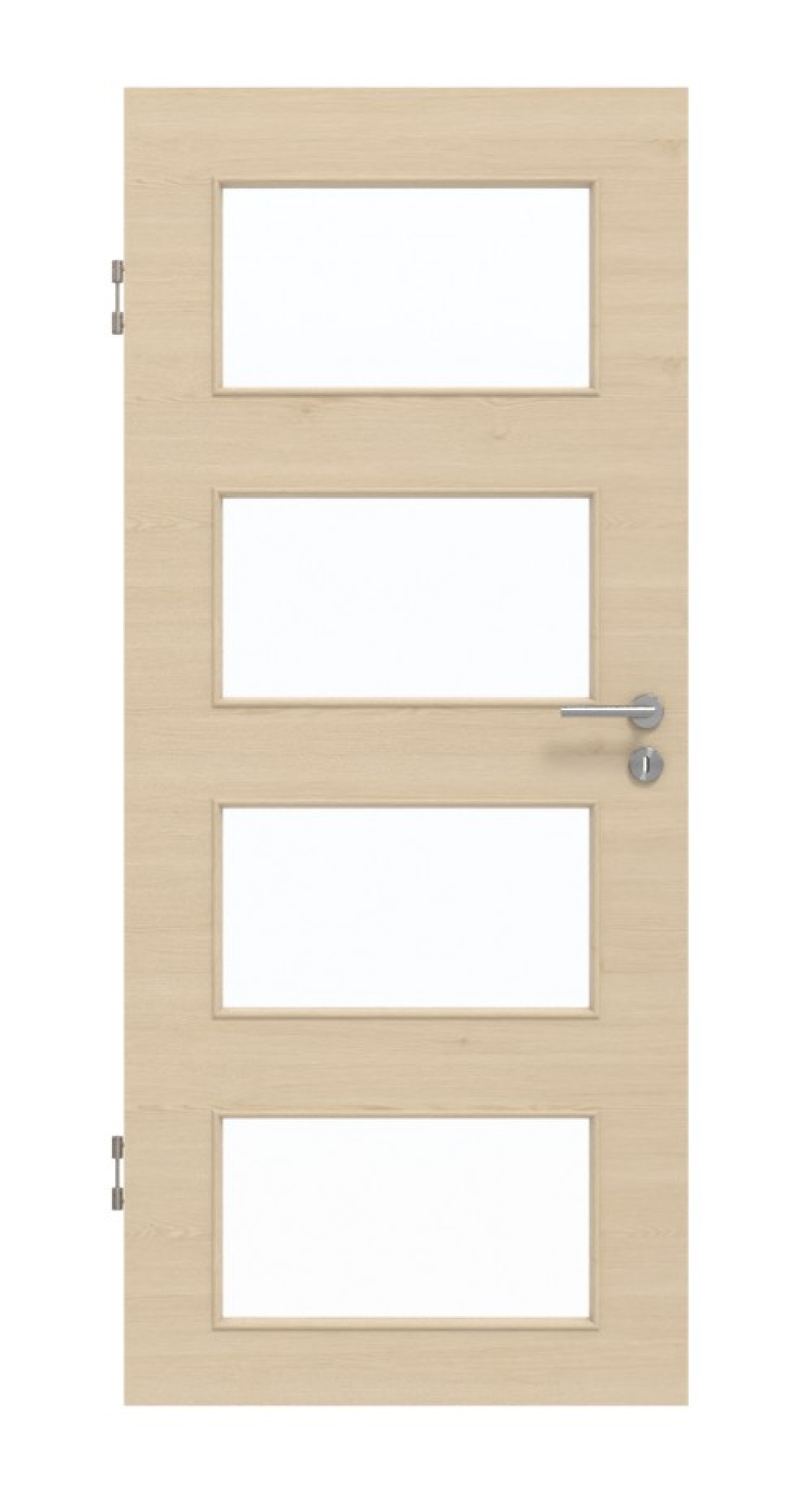 GARANT Schallschutztür Quer Authentic Sand GCK08 mit Lichtausschnitt LA-11