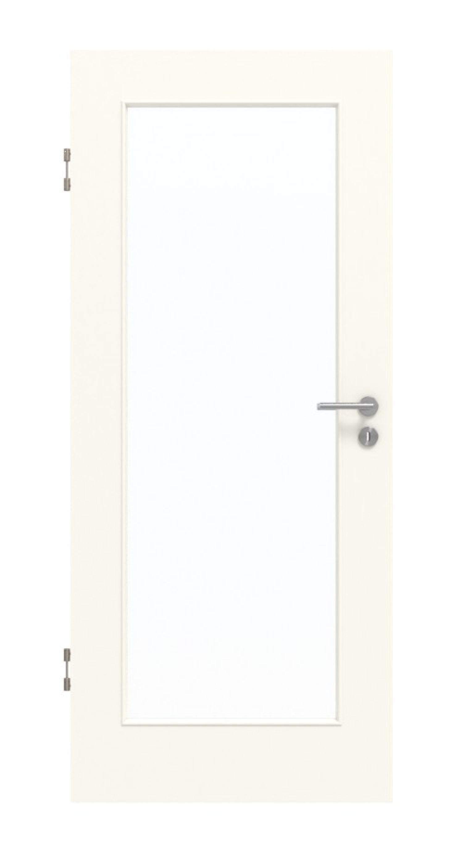 GARANT Schallschutztür 0105-60 Pearl White CePaL mit Lichtausschnitt LA-2