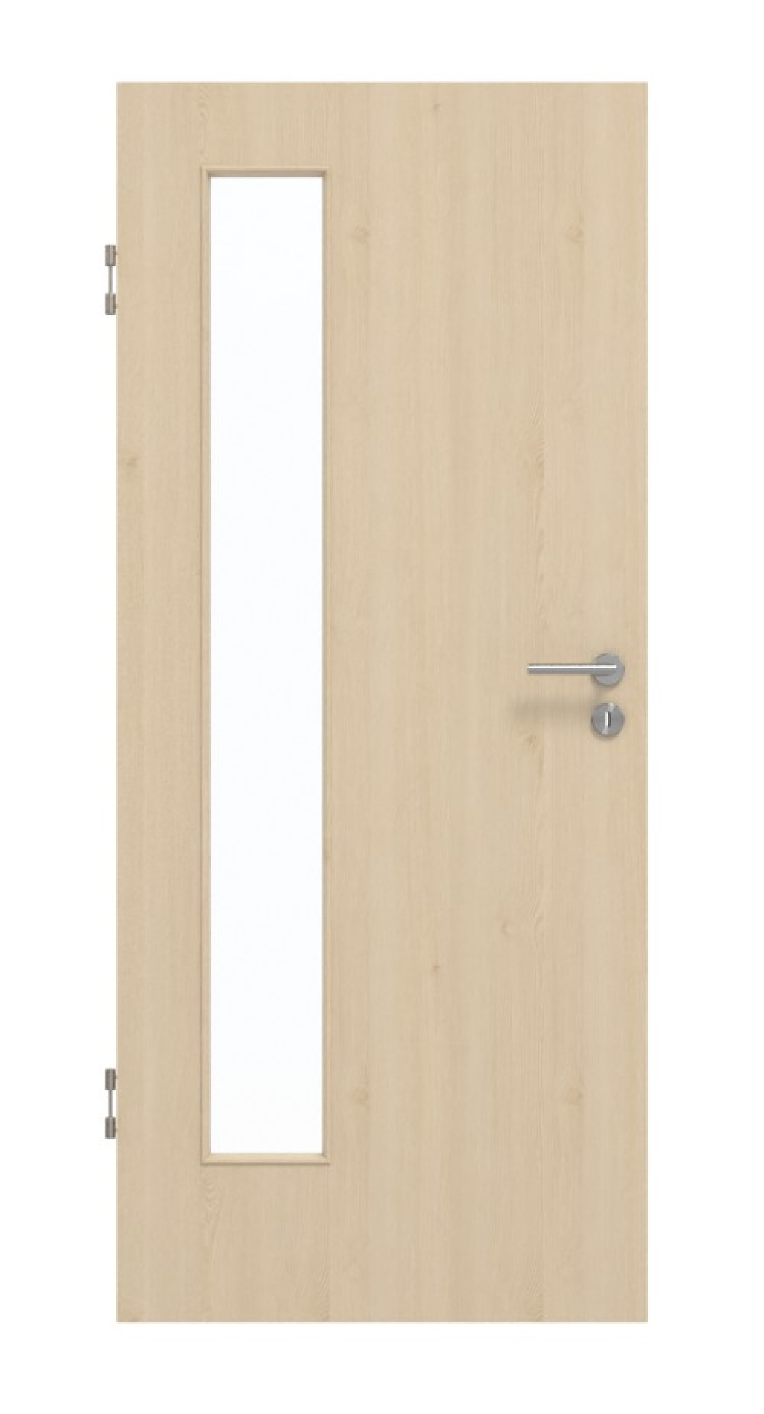 GARANT Schallschutztür Authentic Sand CePaL mit Lichtausschnitt LA-4 bandseitig
