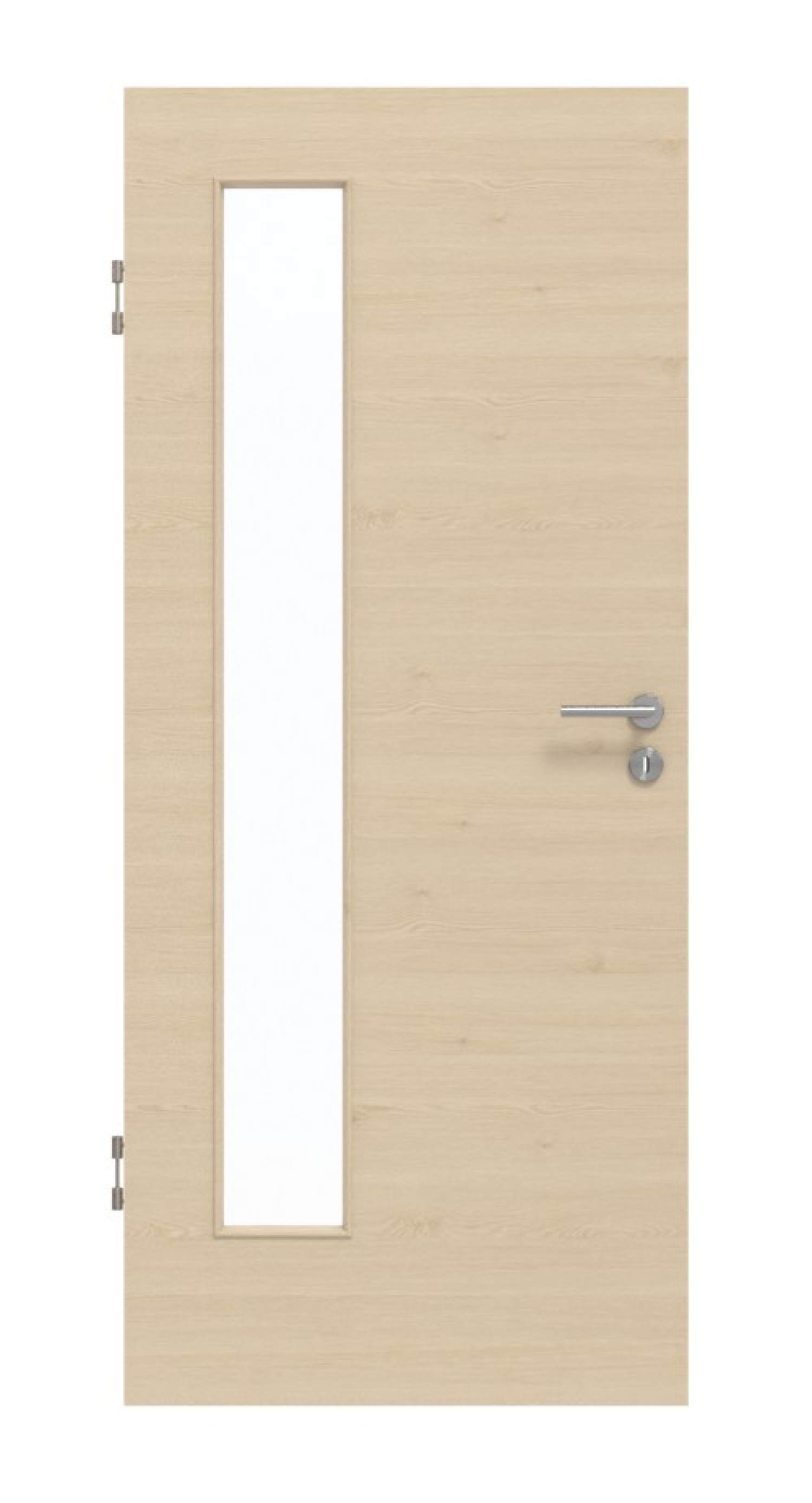 GARANT Schallschutztür Quer Authentic Sand GCK08 mit Lichtausschnitt LA-4 bandseitig