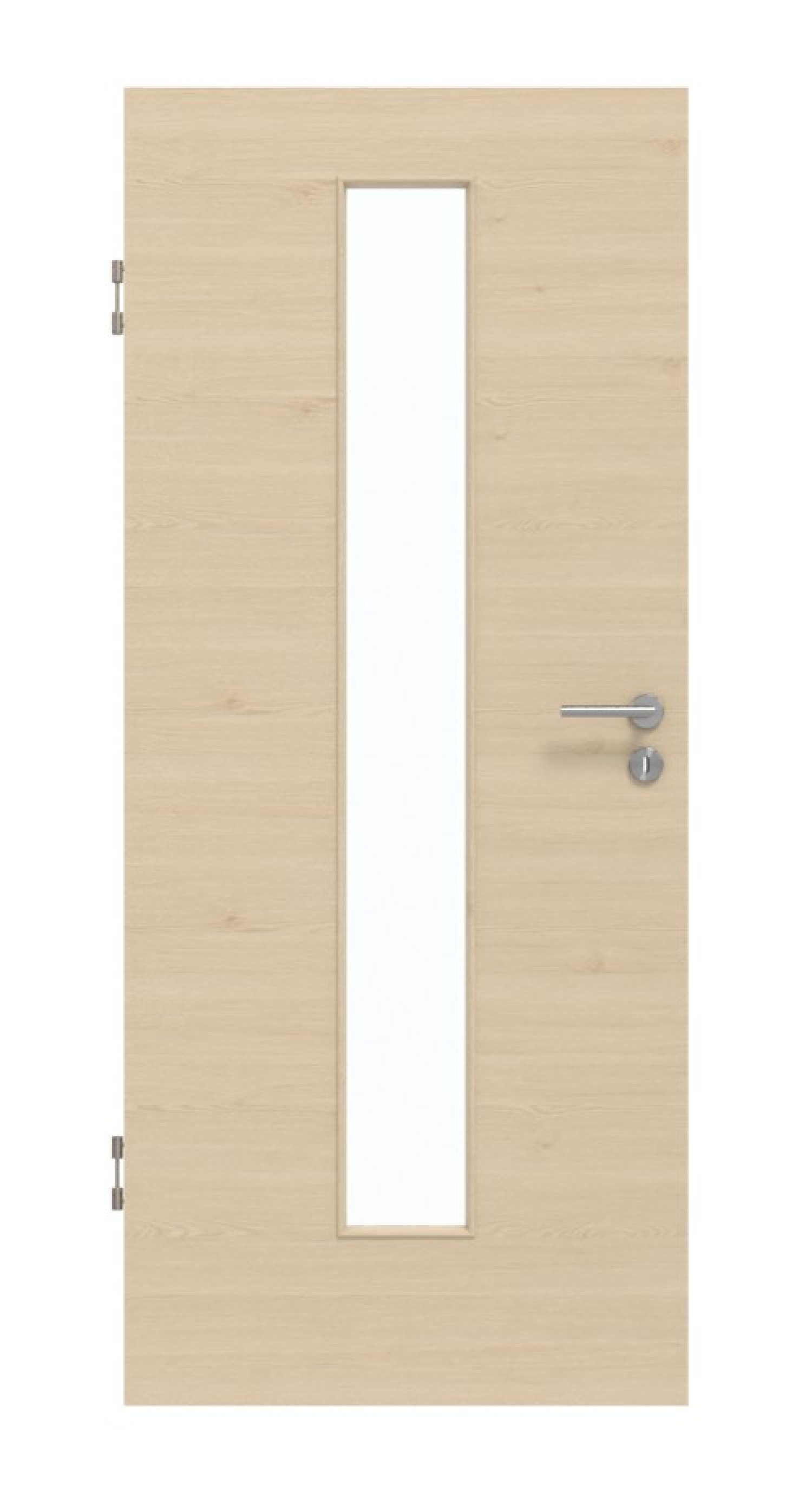 GARANT Schallschutztür Quer Authentic Sand GCK08 mit Lichtausschnitt LA-4 mittig