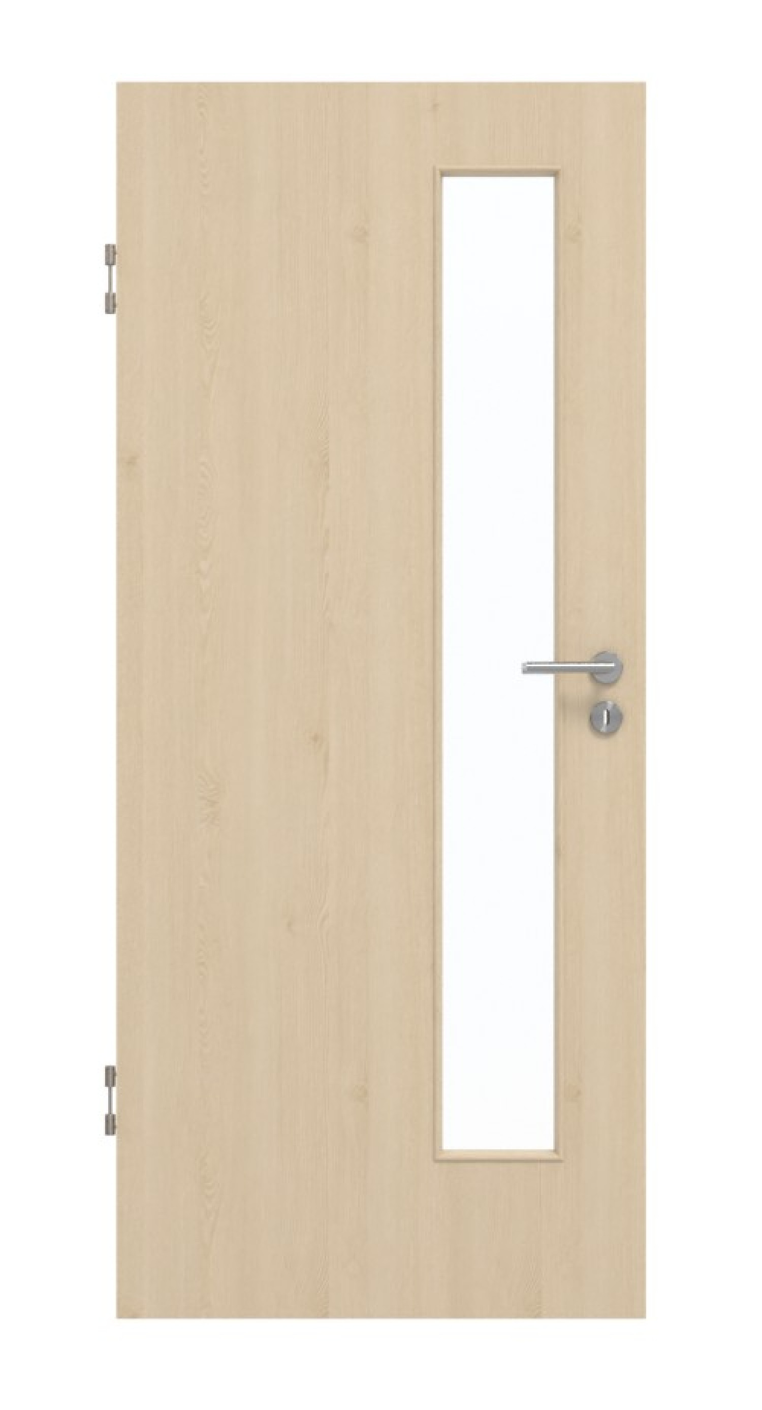 GARANT Schallschutztür Authentic Sand CePaL mit Lichtausschnitt LA-4 schlossseitig
