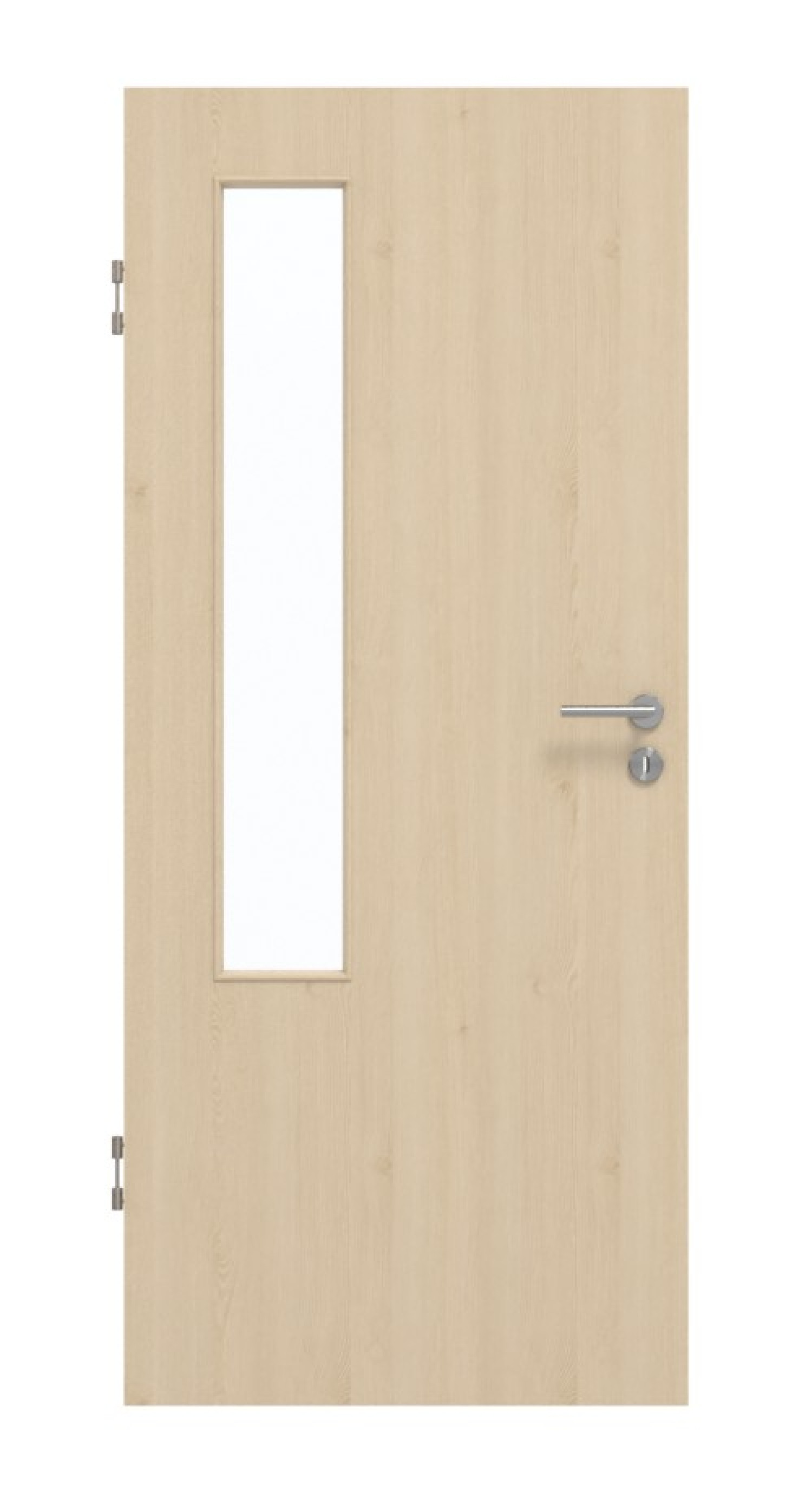 GARANT Schallschutztür Authentic Sand CePaL mit Lichtausschnitt LA-5 bandseitig