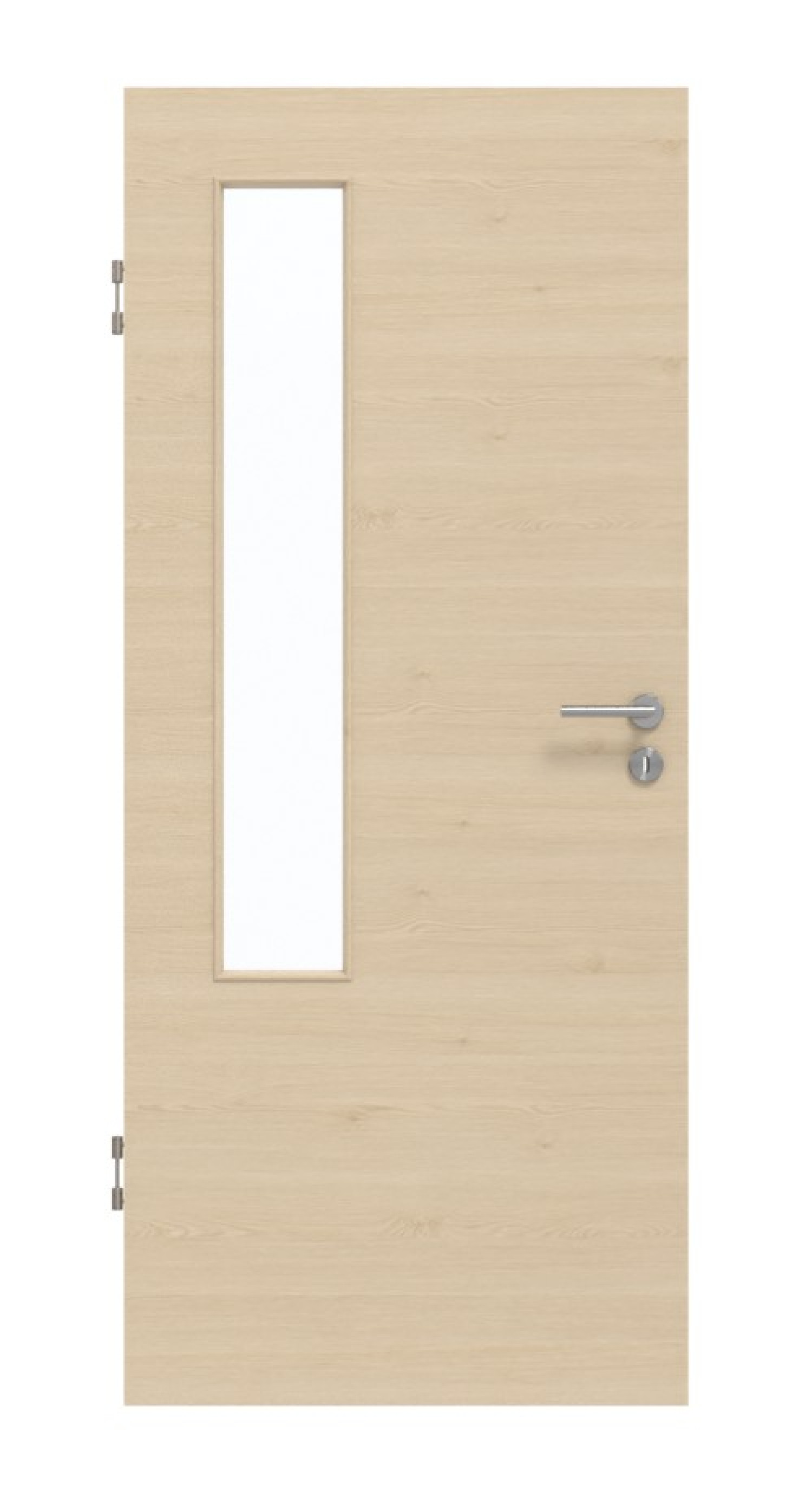 GARANT Schallschutztür Quer Authentic Sand GCK08 mit Lichtausschnitt LA-5 bandseitig