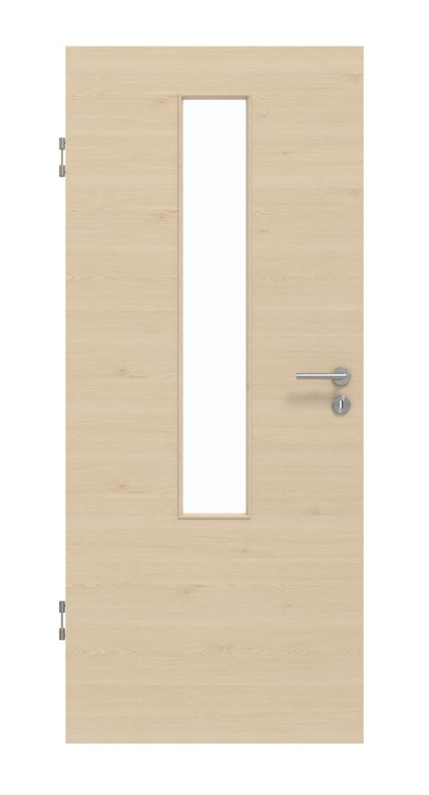 GARANT Schallschutztür Quer Authentic Sand GCK08 mit Lichtausschnitt LA-5 mittig