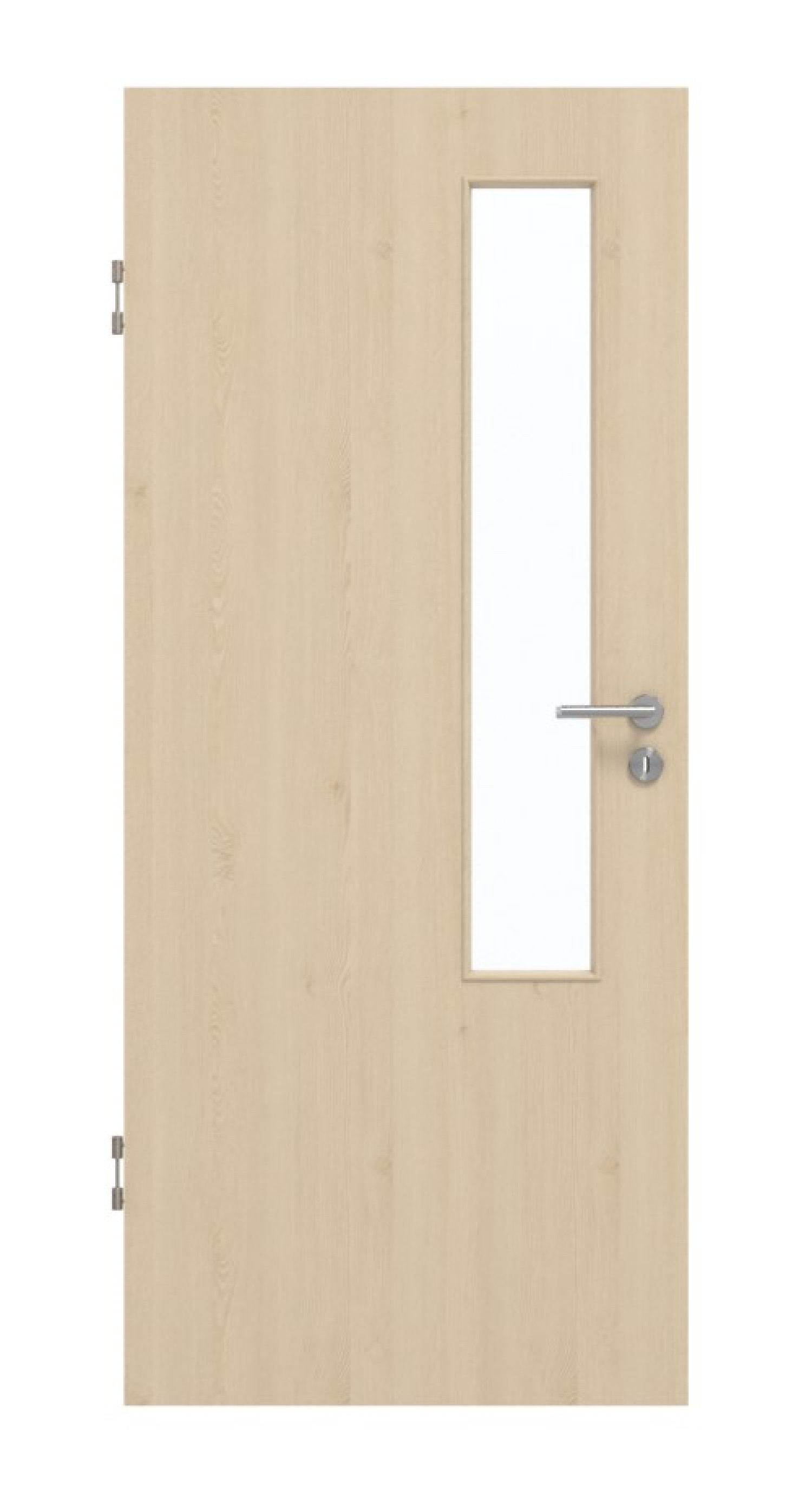 GARANT Schallschutztür Authentic Sand CePaL mit Lichtausschnitt LA-5 schlossseitig