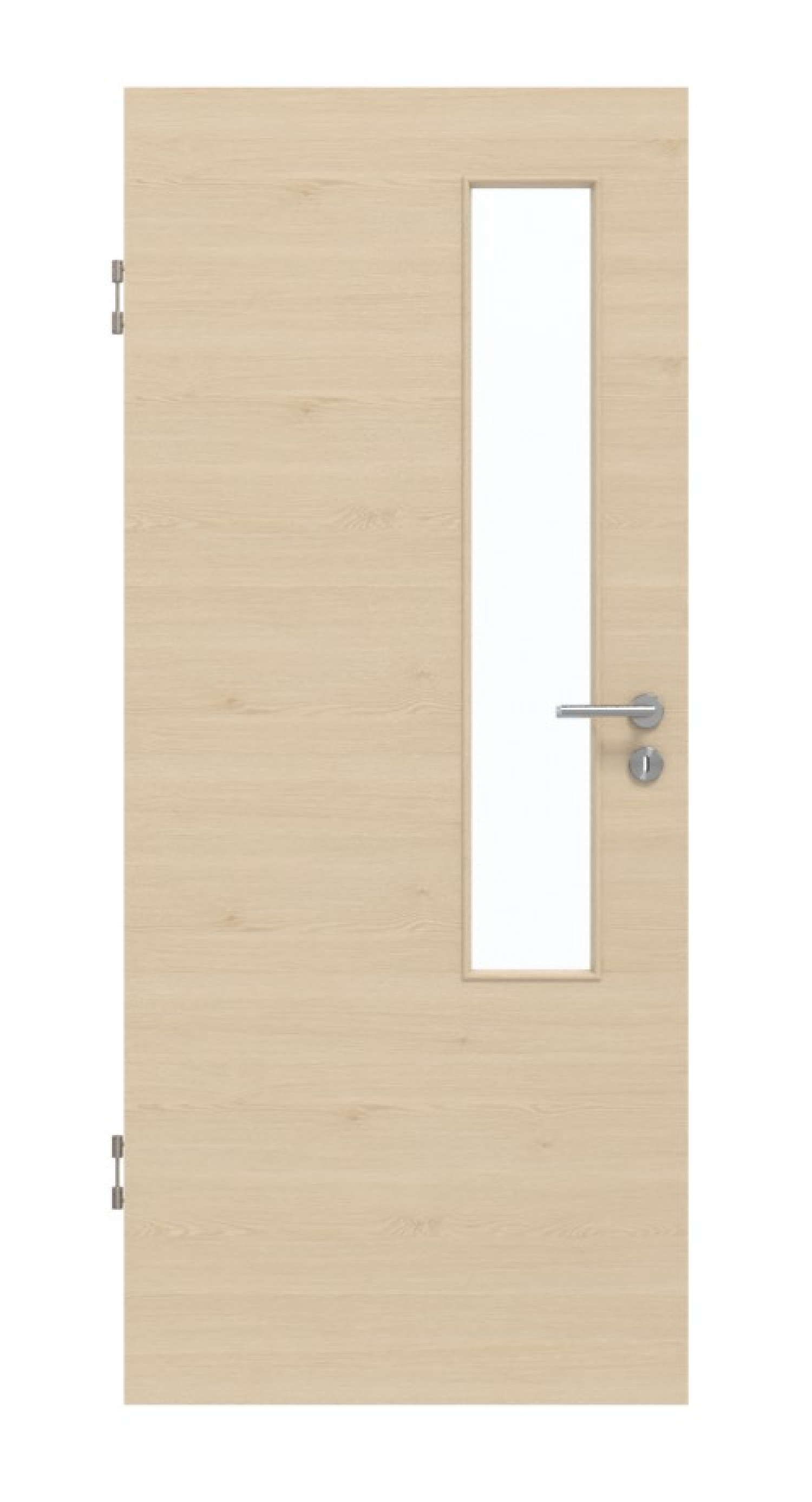 GARANT Schallschutztür Quer Authentic Sand GCK08 mit Lichtausschnitt LA-5 schlossseitig
