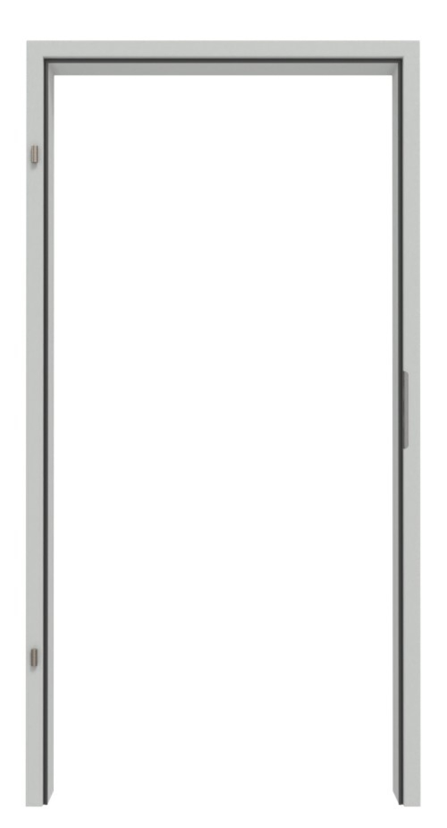 HÖRMANN Eckzarge Stahl zweischalig Profil 11125 1-flg. für alle Wandtypen