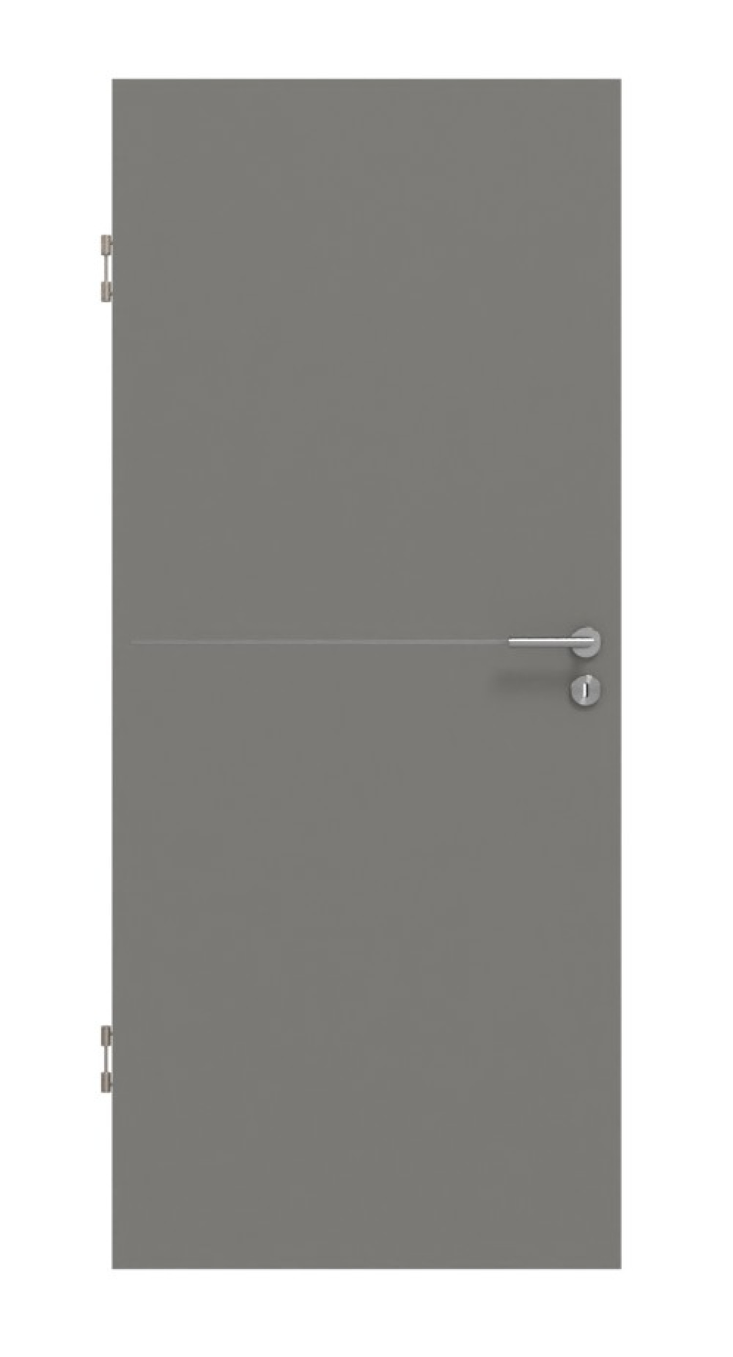 GARANT Wärmeschutztür Aura 831 Matt Staubgrau 7037 G-TEC