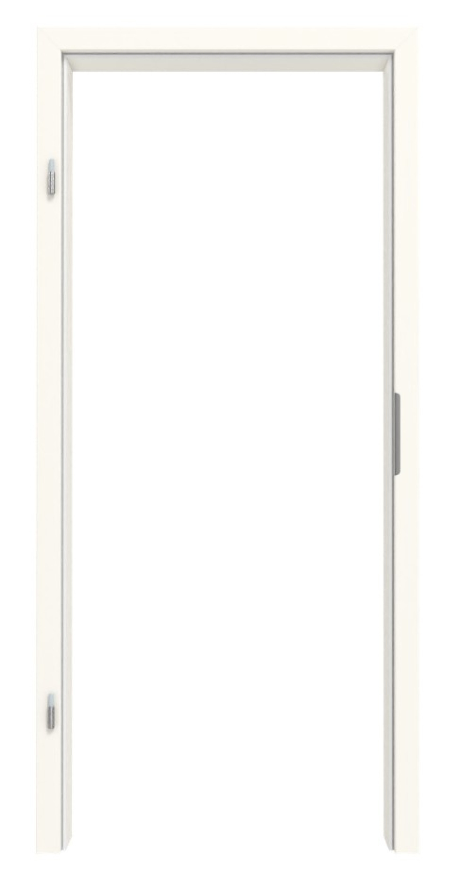 GARANT Zarge 0105-60 Pearl White CePaL mit kleiner Rundkante